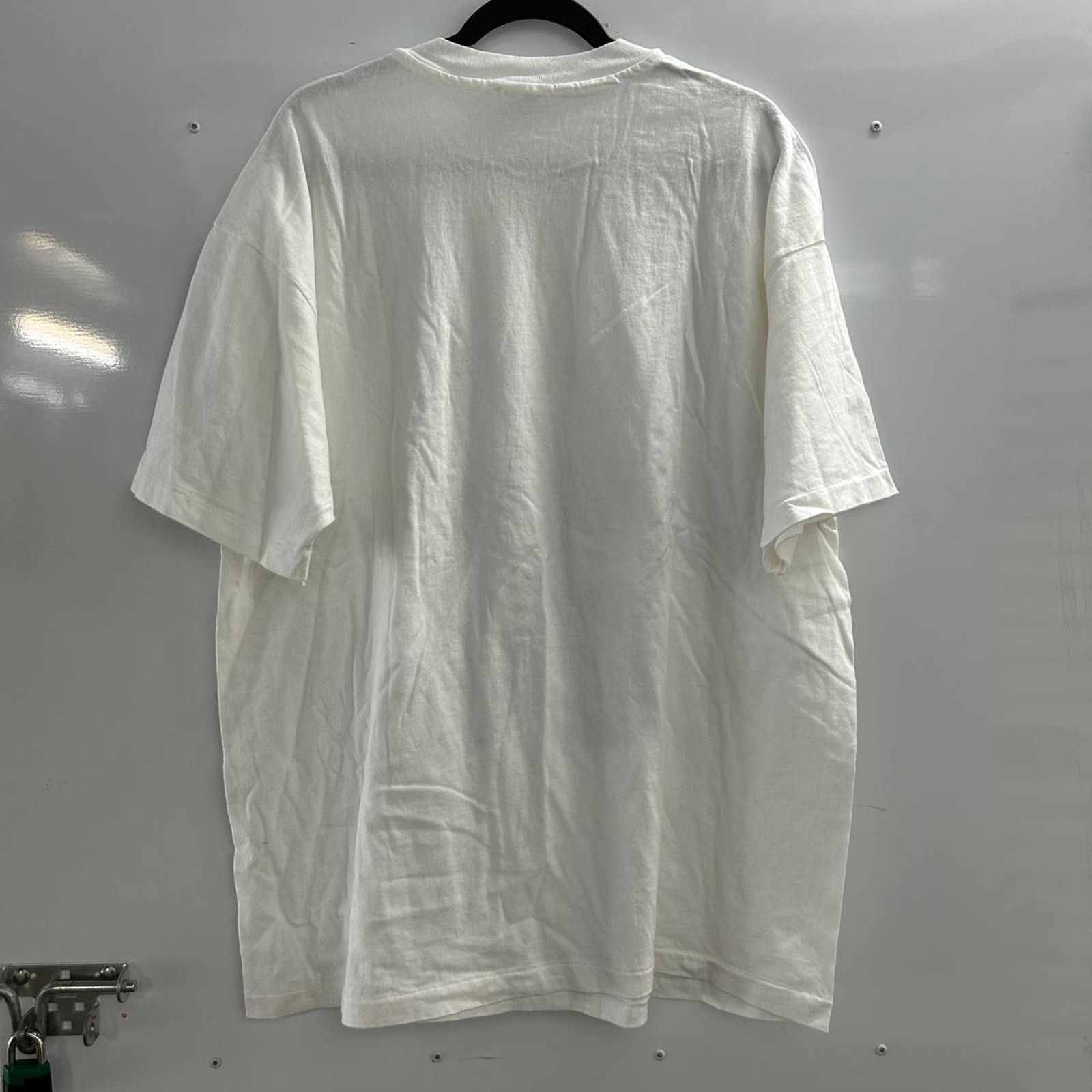 Hanes VTG White Hanes Beefy T-shirt with Real Men Drive Trucks Size US XXL / EU 58 / 5 - 3 Thumbnail