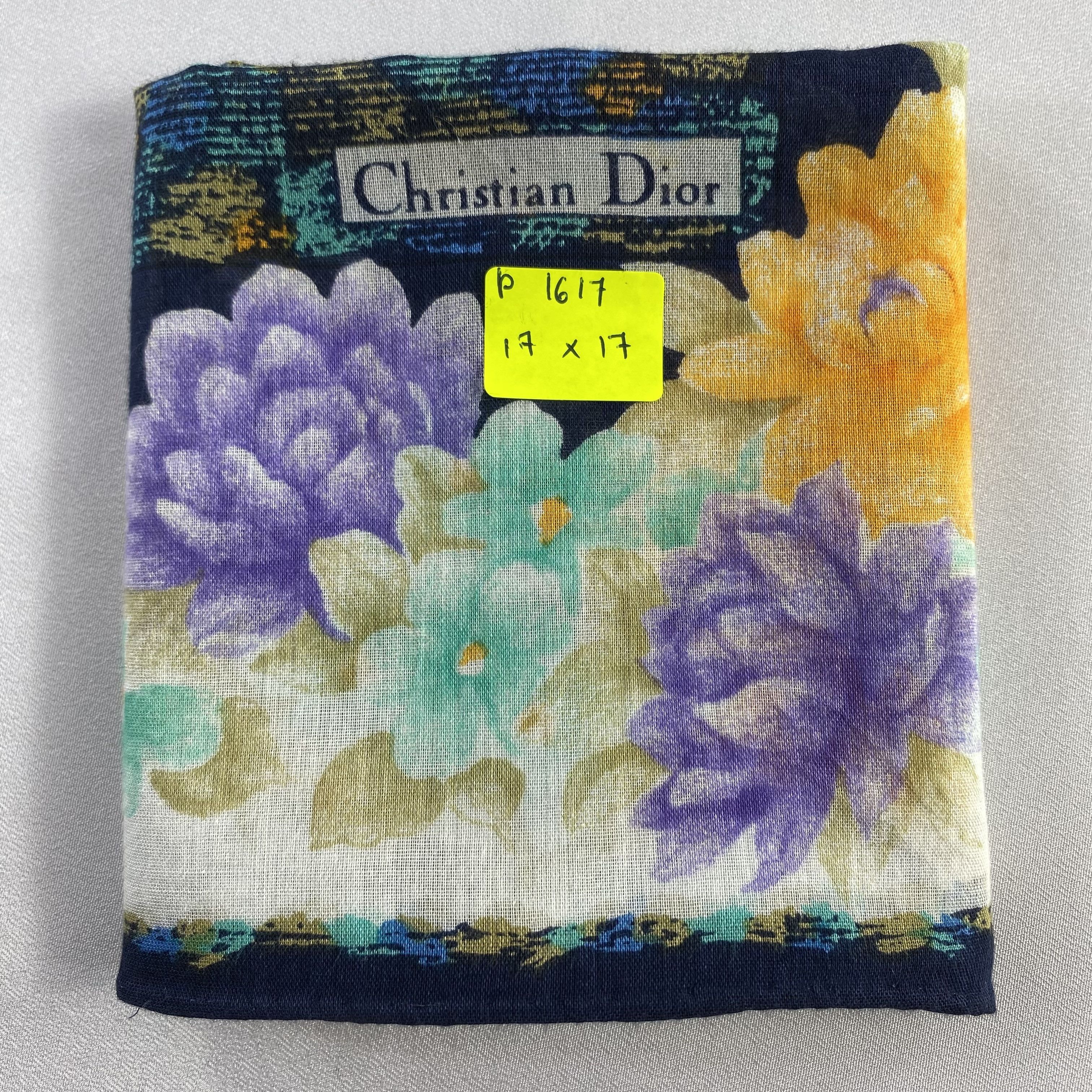Vintage Christian Dior Monsieur Handkerchief / Neckerchief-P1617 Size ONE SIZE - 5 Thumbnail