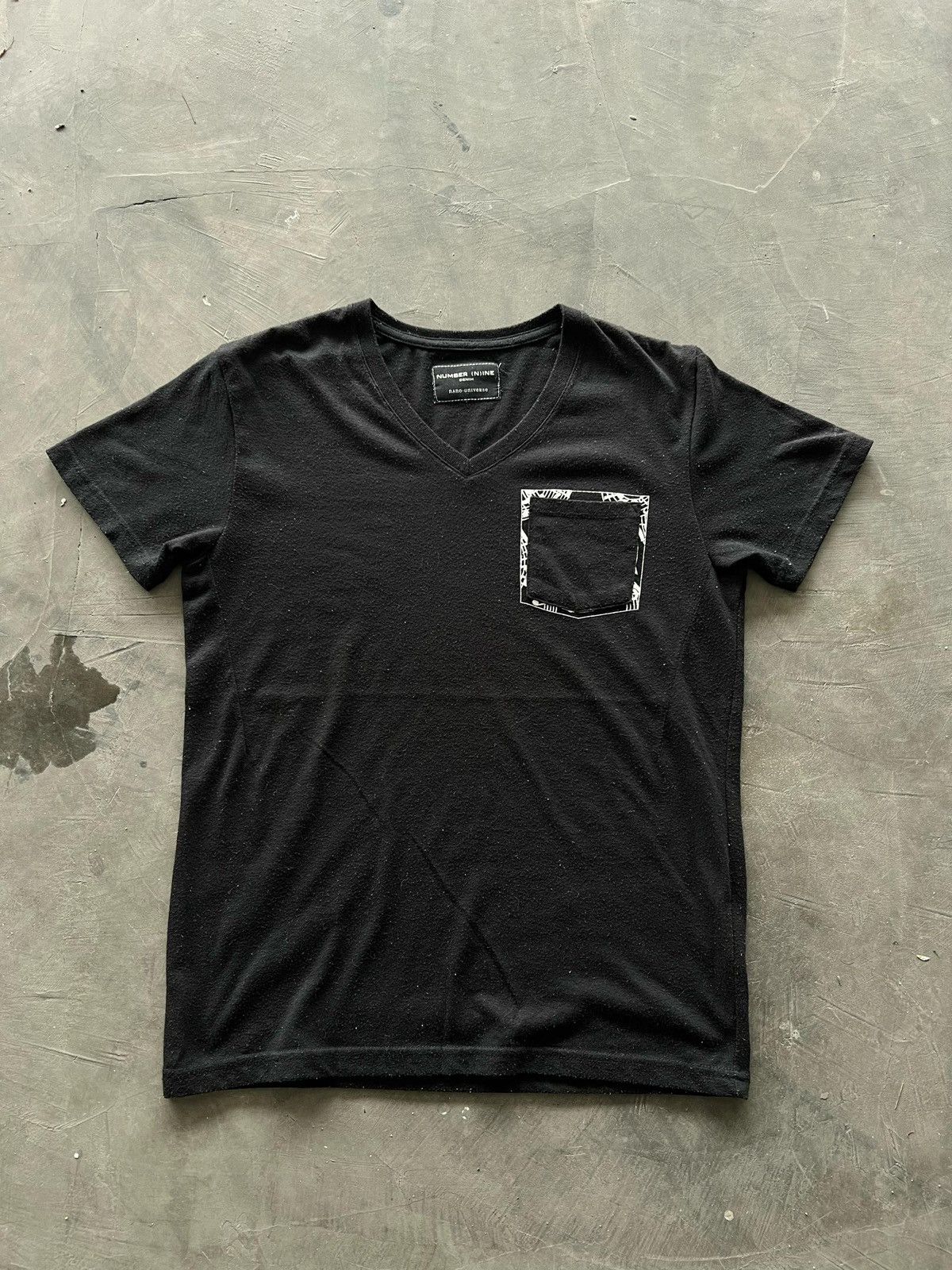Number (N)ine Number Nine V-neck Tshirt Size US S / EU 44-46 / 1 - 1 Thumbnail