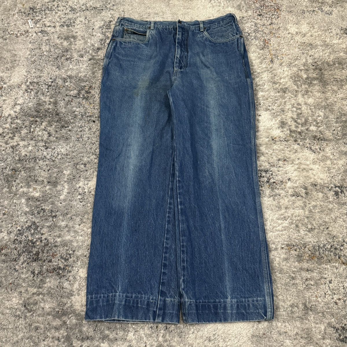 JNCO × Vintage Vintage 90s JNCO style baggy wide leg jeans light wash Size US 32 / EU 48 - 2 Thumbnail