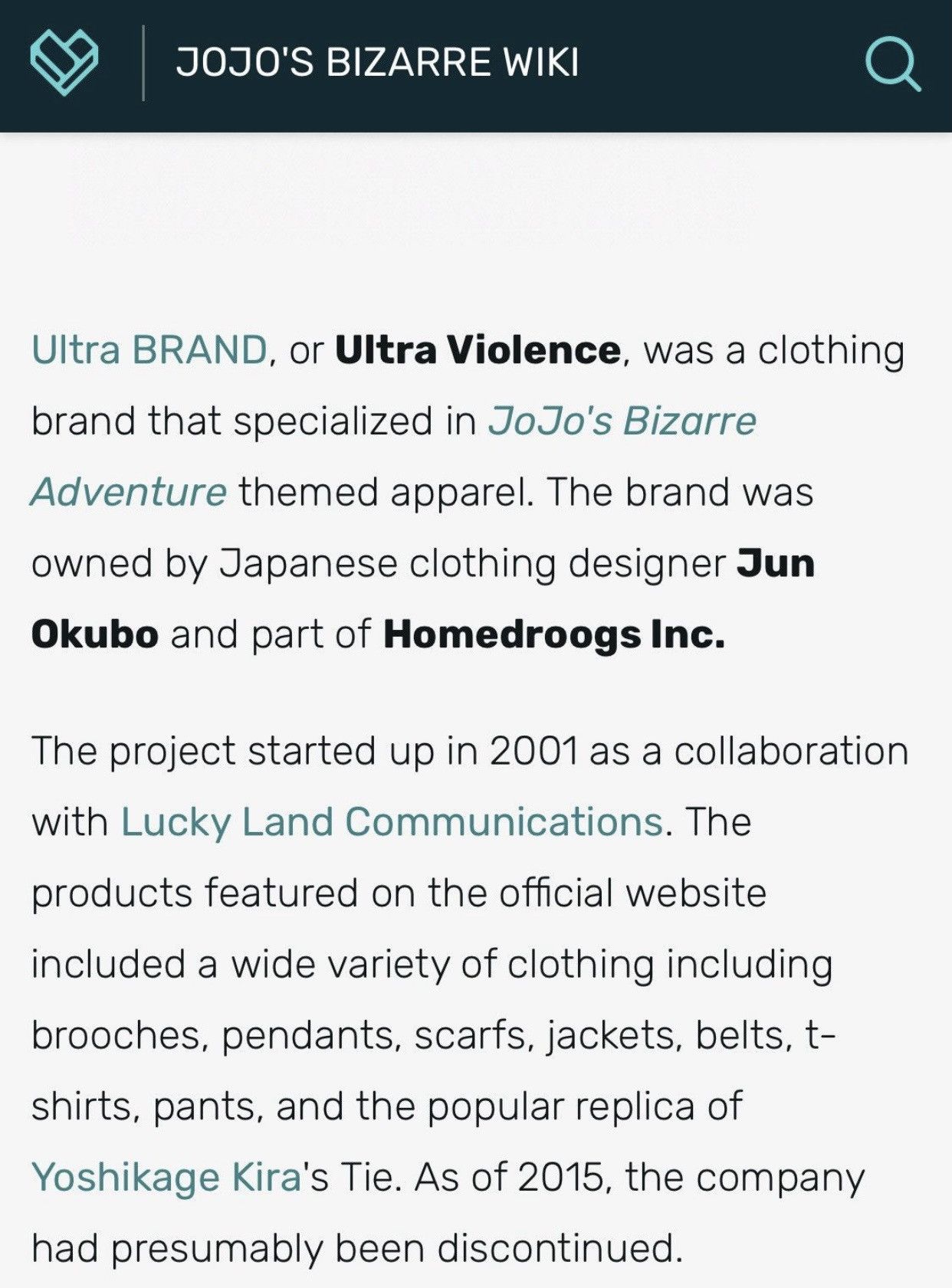 Anime × Japanese Brand × Vintage FIRE 🔥 ‼️Vintage Anime Jojo Bizarre Ultra Violence Tshirt Size US M / EU 48-50 / 2 - 8 Thumbnail
