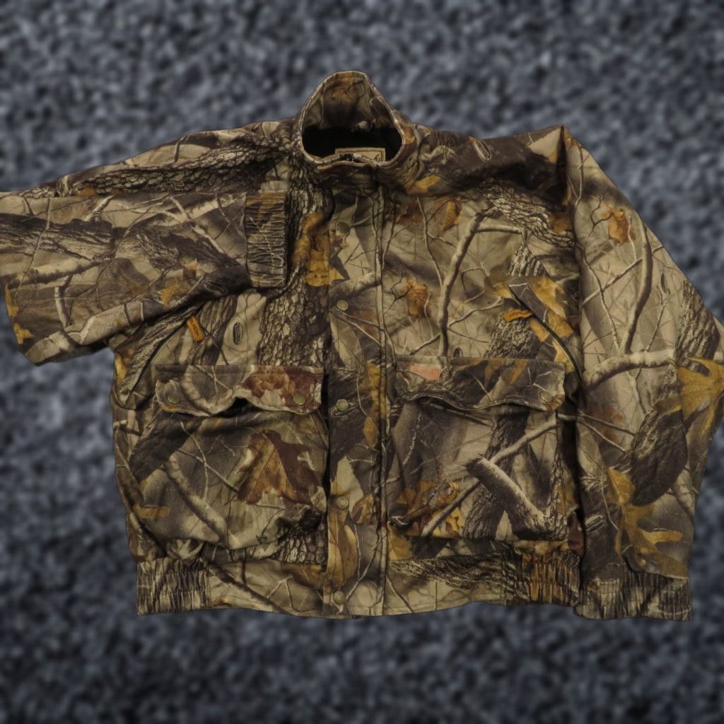 Vintage VINTAGE Woolrich Jacket Mens Medium Camouflage Insulated Bomber RealTree Hardwoods Zip Shirt Size US M / EU 48-50 / 2 - 1 Thumbnail