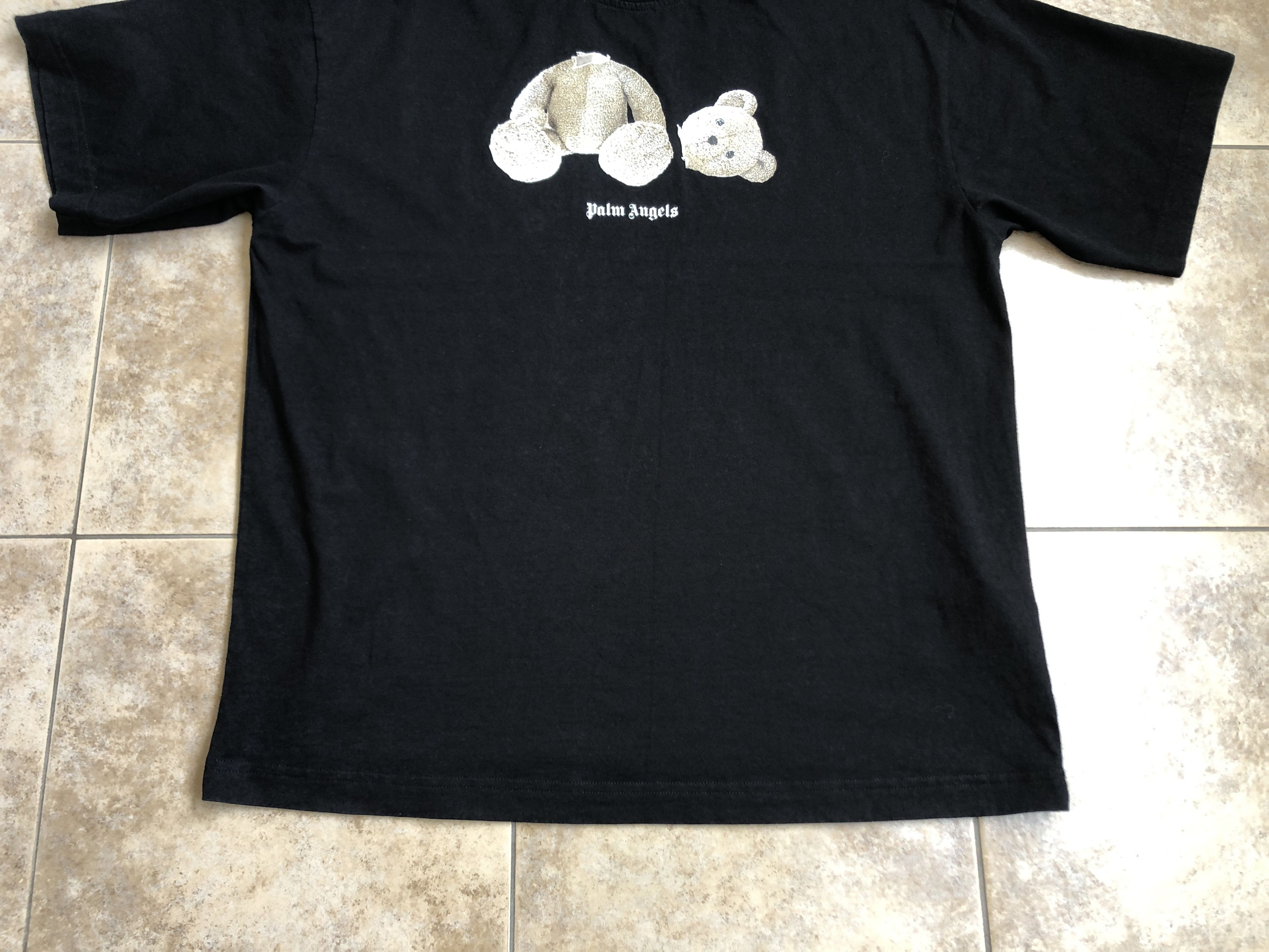 Palm Angels Palm Angels Broken Bear T-Shirt Size L Size US L / EU 52-54 / 3 - 2 Thumbnail