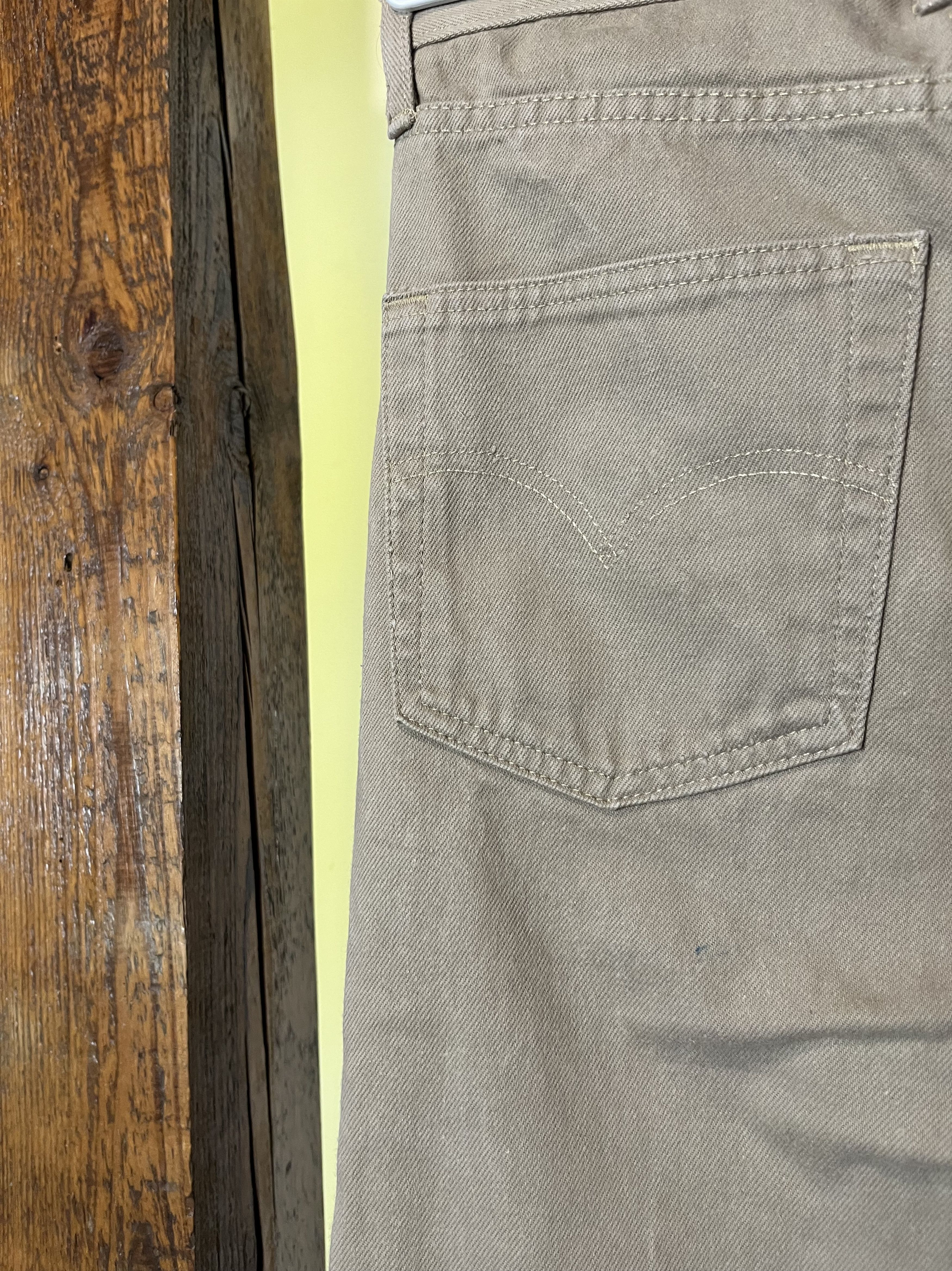 Levi's × Levi's Vintage Clothing × Vintage 1993 Vintage Levis 501 Made in USA Beige W29 L32 Size 28" / US 6 / IT 42 - 6 Thumbnail