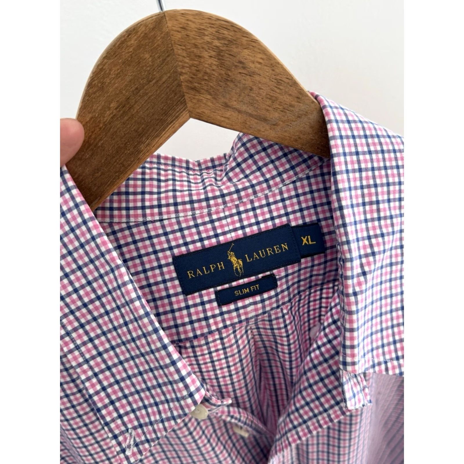 Ralph Lauren Ralph Lauren Button-Up Shirt Men’s XL Pink Check Shirt Button-Down Collared Old Money Classic Luxury Size US XL / EU 56 / 4 - 4 Thumbnail