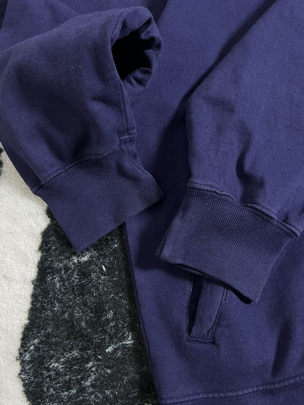 Other CDG by COMME DES GARCONS PLAIN HALF ZIPPER BAGGY SWEATSHIRT Size US L / EU 52-54 / 3 - 10 Thumbnail