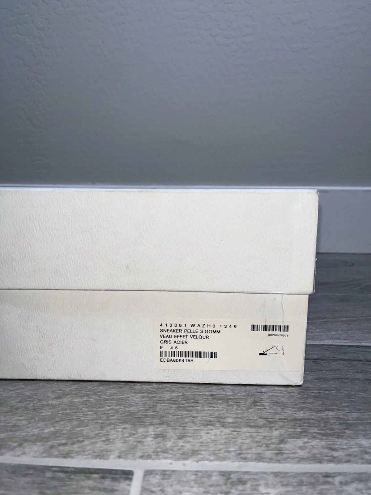 Balenciaga Balenciaga Arena Gray 14 Suede High Top Sneakers Size US 14 / EU 47 - 12 Thumbnail