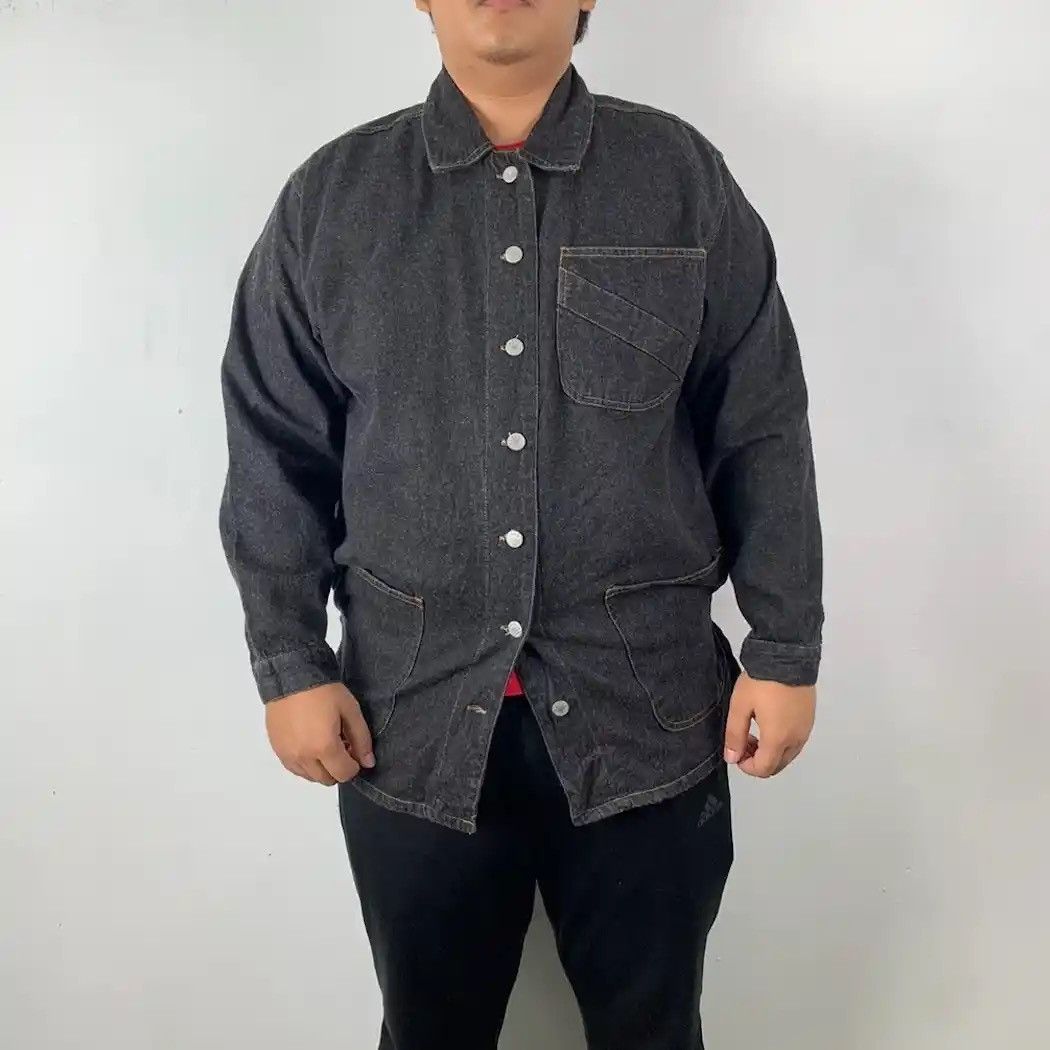 Hunter SEND OFFERS🍁HUNTER RUN Chore Jacket Vintage Workwear Size L Size US L / EU 52-54 / 3 - 1 Thumbnail