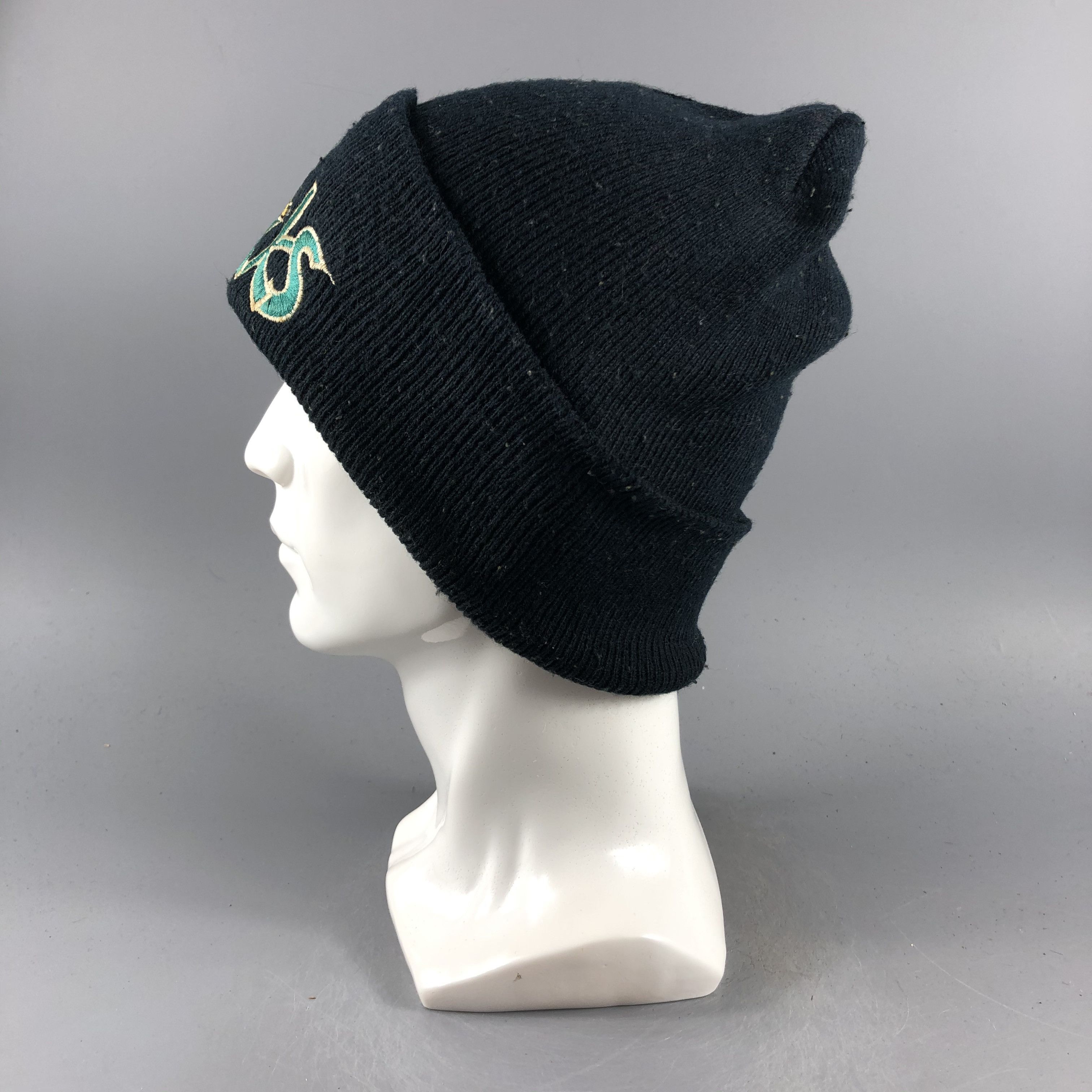 Vintage Mighty Ducks Beanie Snow Hat Snow Cap -D517 Size ONE SIZE - 1 Thumbnail