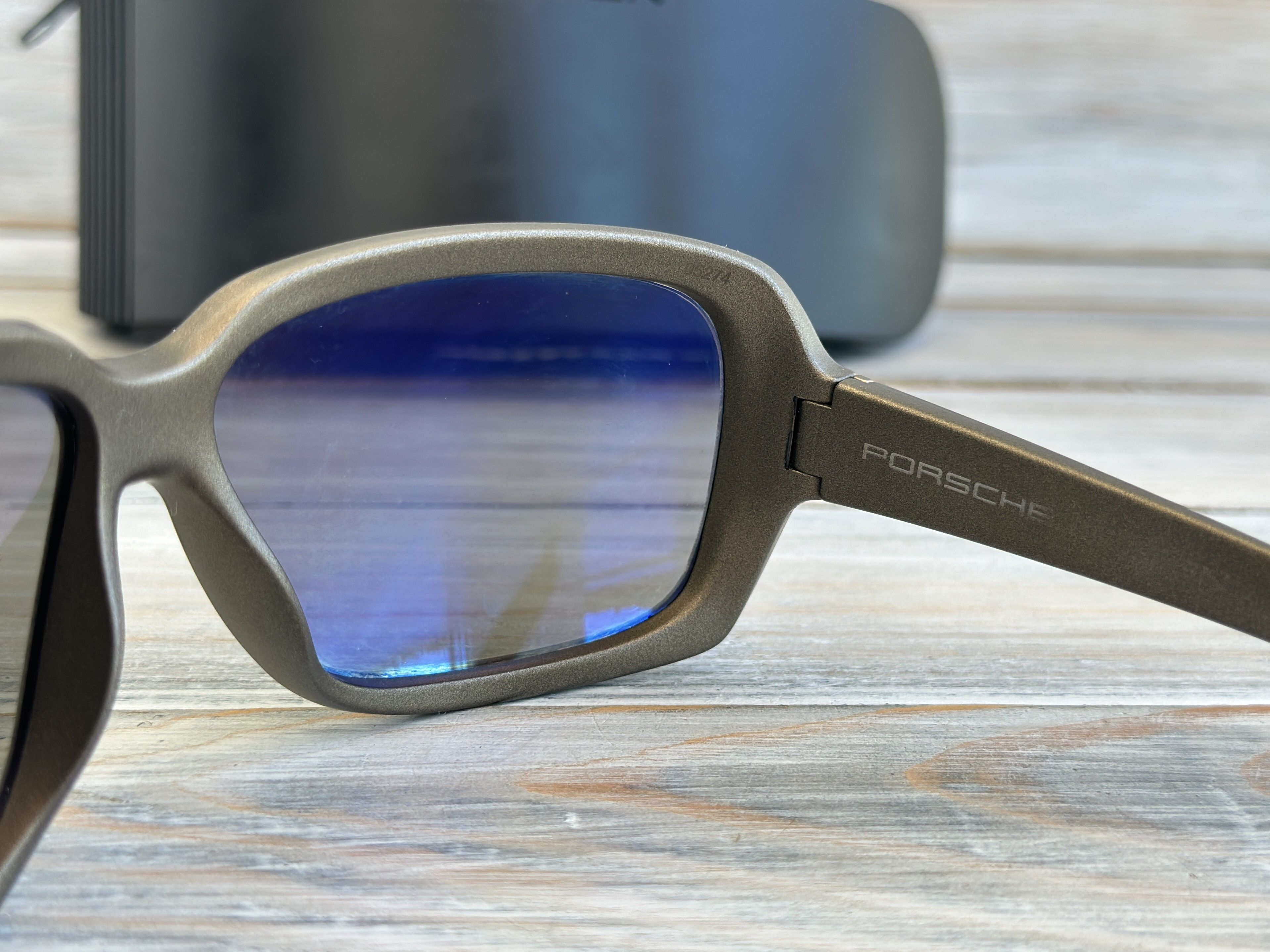 Porsche Design PORSCHE Design D5274 Sunglasses With Case Bronze LuxuryBrand Size ONE SIZE - 10 Thumbnail
