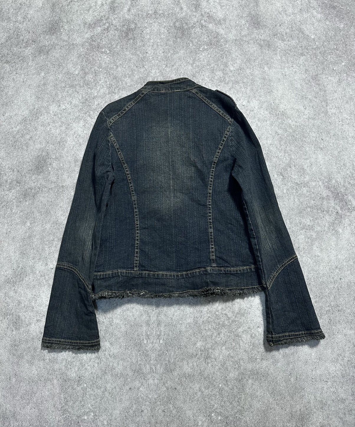 Vivienne Westwood Vintage Vivienne Westwood Red Label Distressed Denim Jacket Size US M / EU 48-50 / 2 - 2 Thumbnail