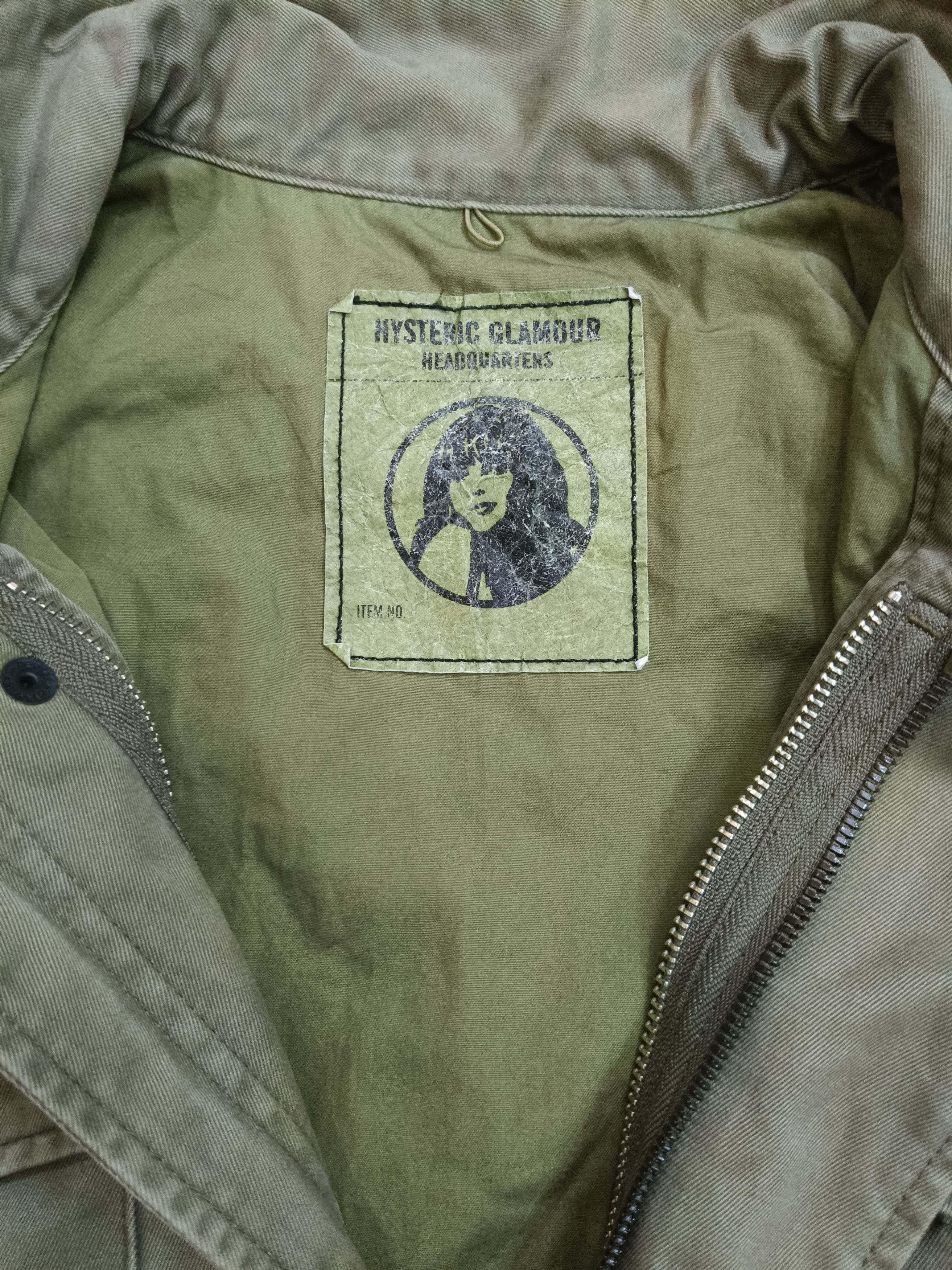 Hysteric Glamour × Japanese Brand HG Embroidered Military Jacket Size US S / EU 44-46 / 1 - 8 Thumbnail