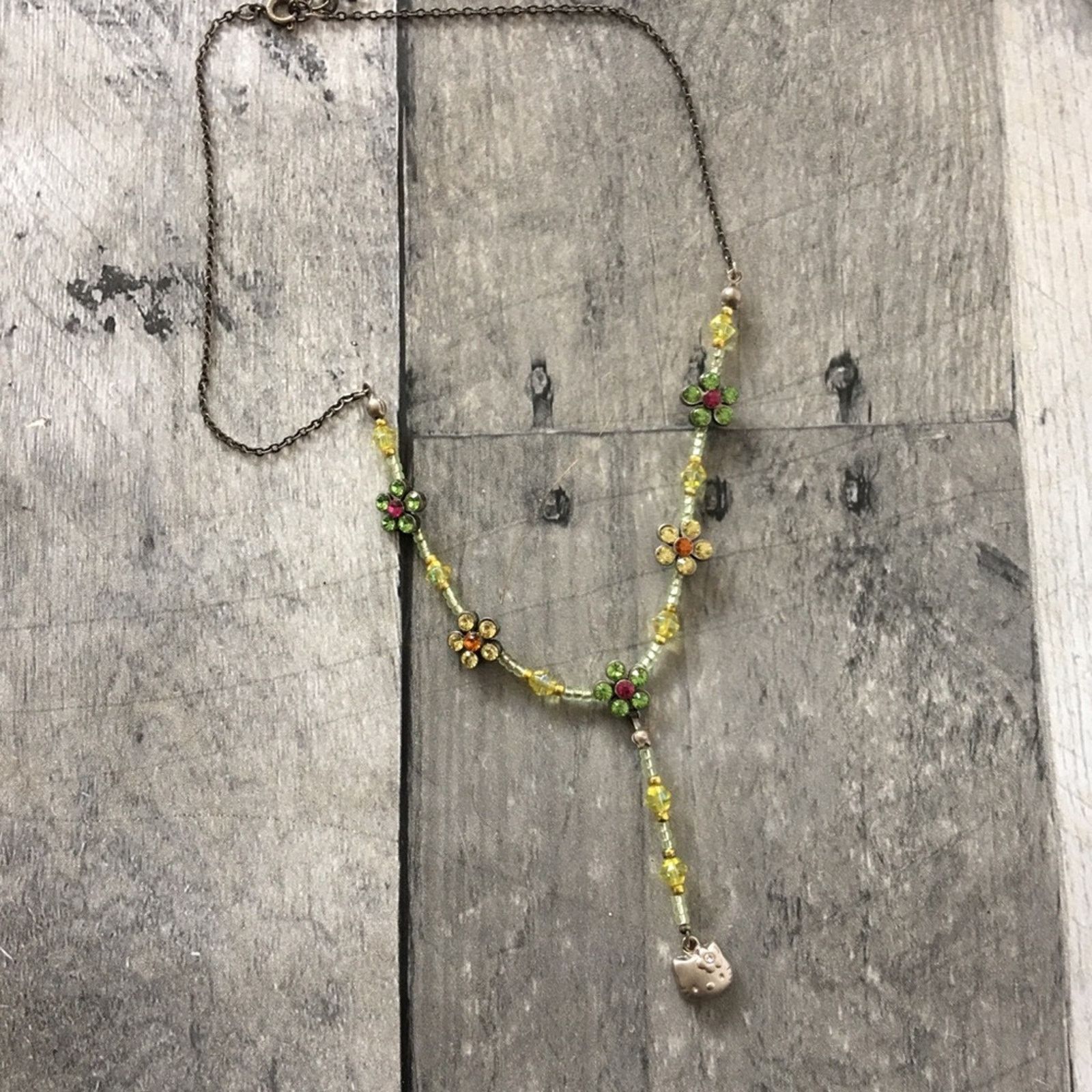 Other Vintage Rare Hello Kitty Y Necklace Size ONE SIZE - 2 Thumbnail