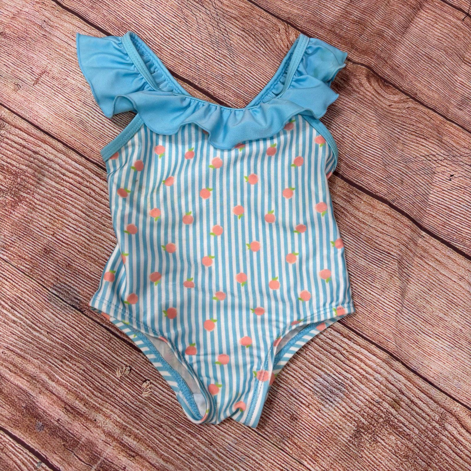 Other Mia & Miles Girls' Ruffle One-Piece Swimsuit 12 Months Size ONE SIZE - 1 Thumbnail