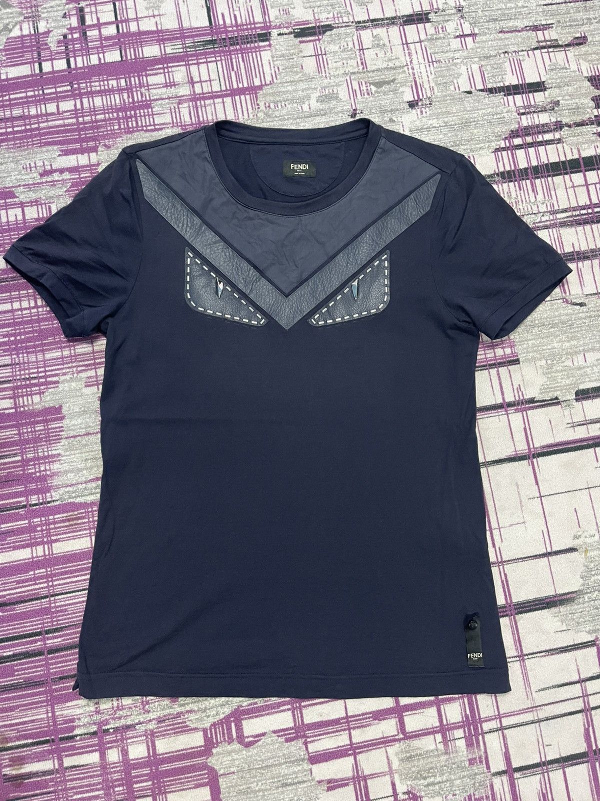 Fendi VINTAGE FENDI MONSTER EYE TSHIRT VERY RARE Size US S / EU 44-46 / 1 - 1 Thumbnail