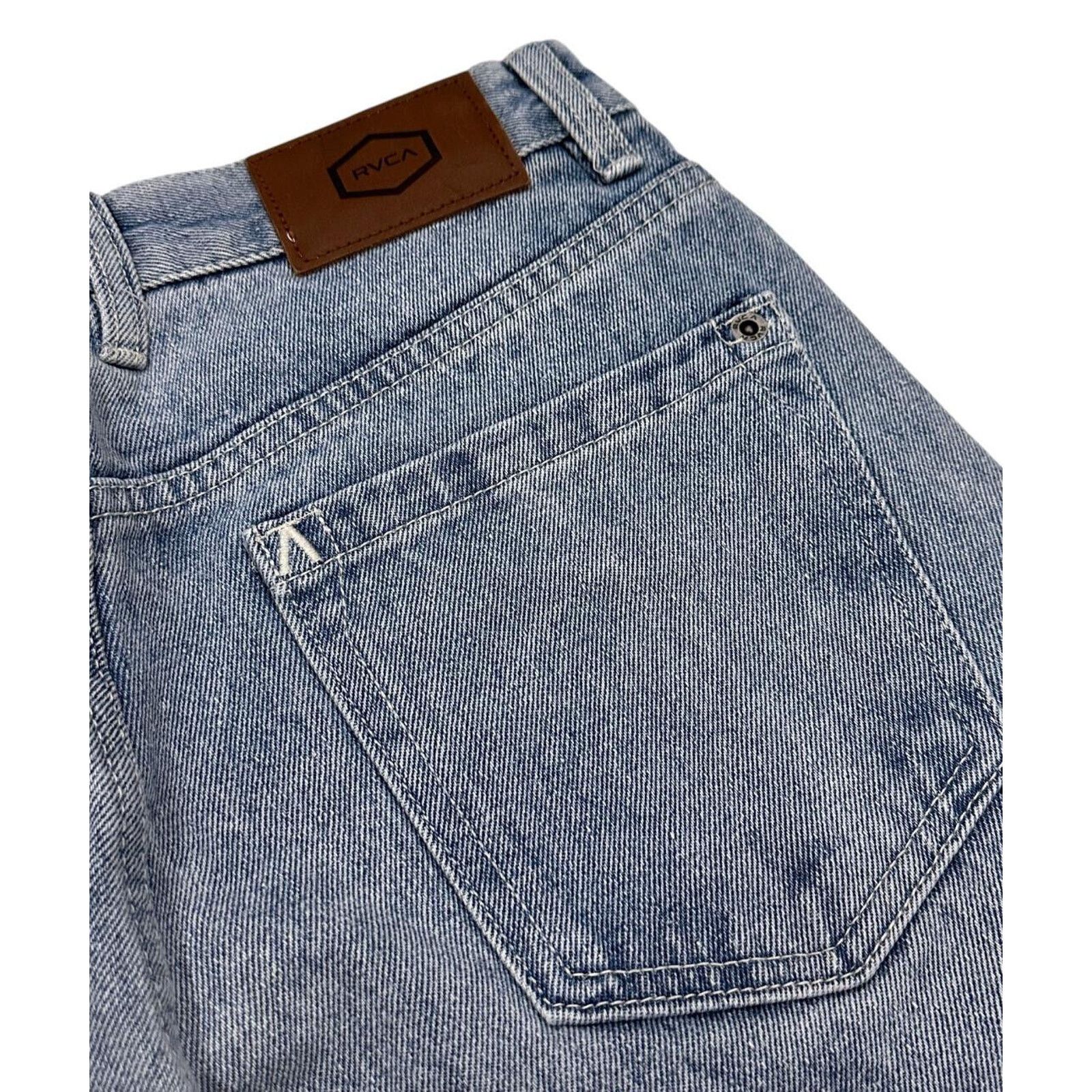 RVCA RVCA Men's Americana Relaxed Fit Denim Jeans Size US 28 / EU 44 - 4 Thumbnail