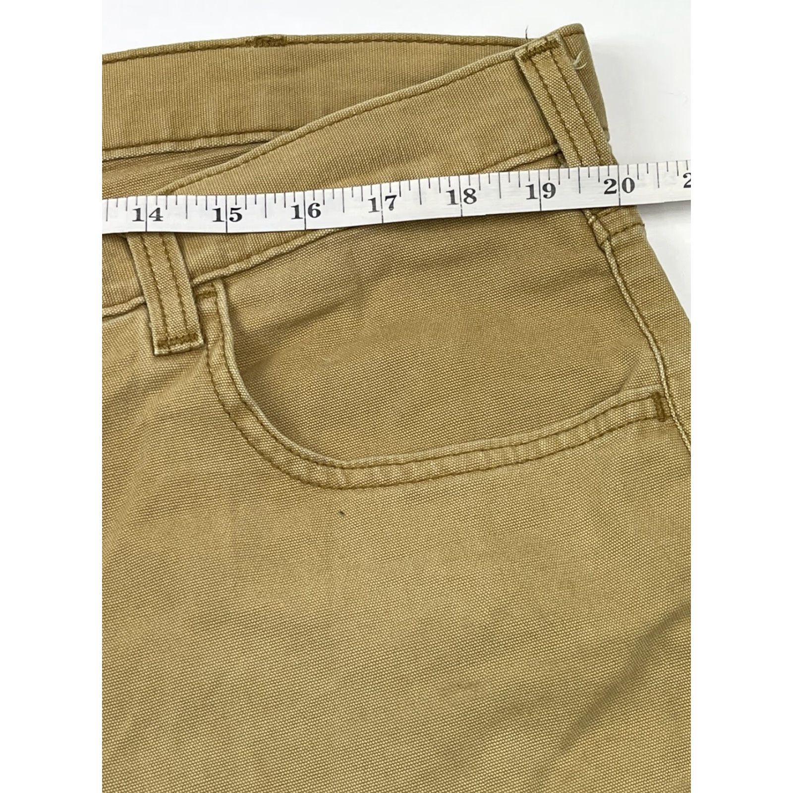 Carhartt Carhartt Men's Relaxed Fit Canvas Work Pants 38x30 Brown 5-Pocket Classic Size US 38 / EU 54 - 7 Thumbnail