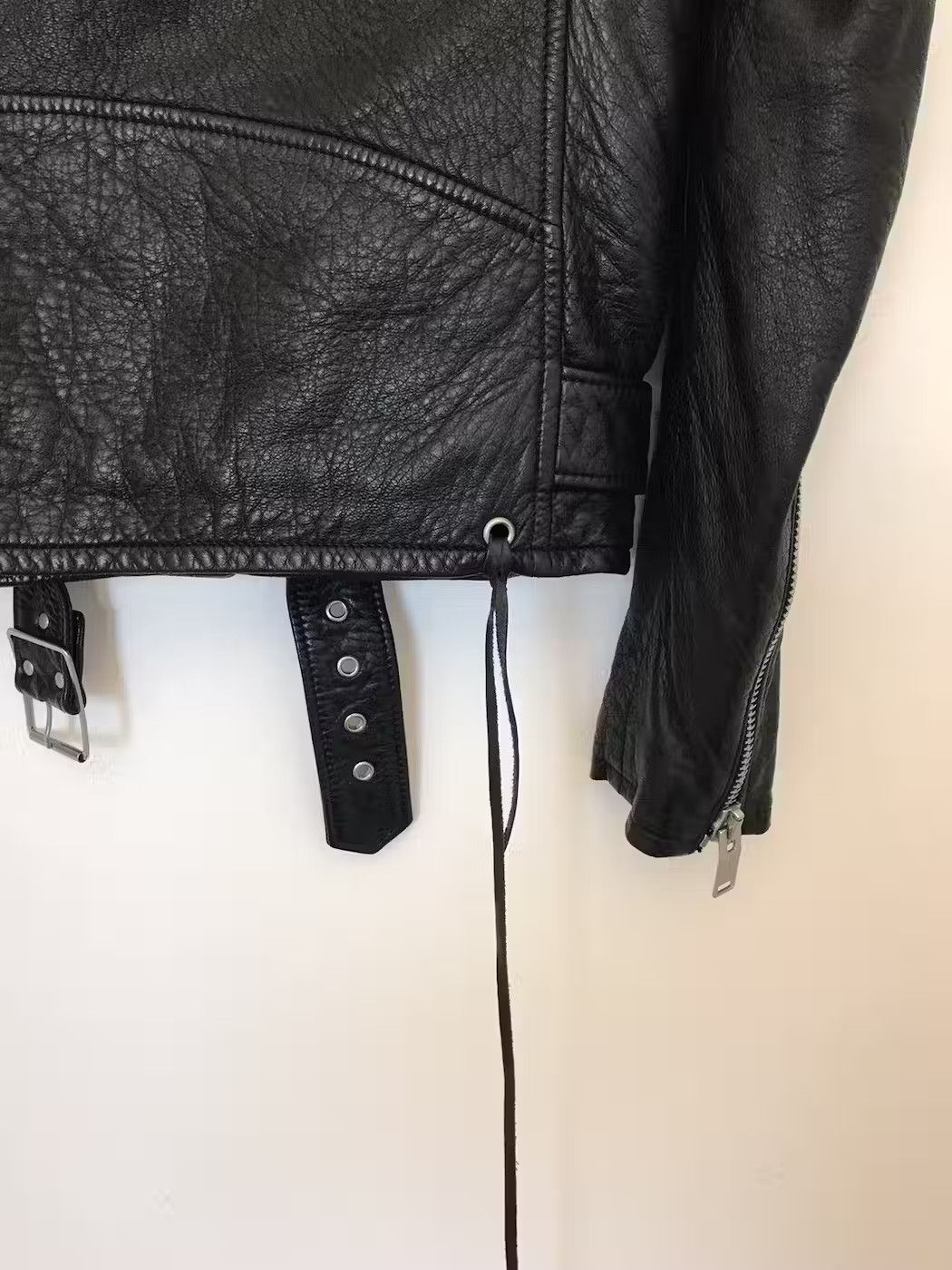 Saint Laurent Paris Saint Laurent Paris Blood Luster Leather Jacket Size US S / EU 44-46 / 1 - 8 Thumbnail