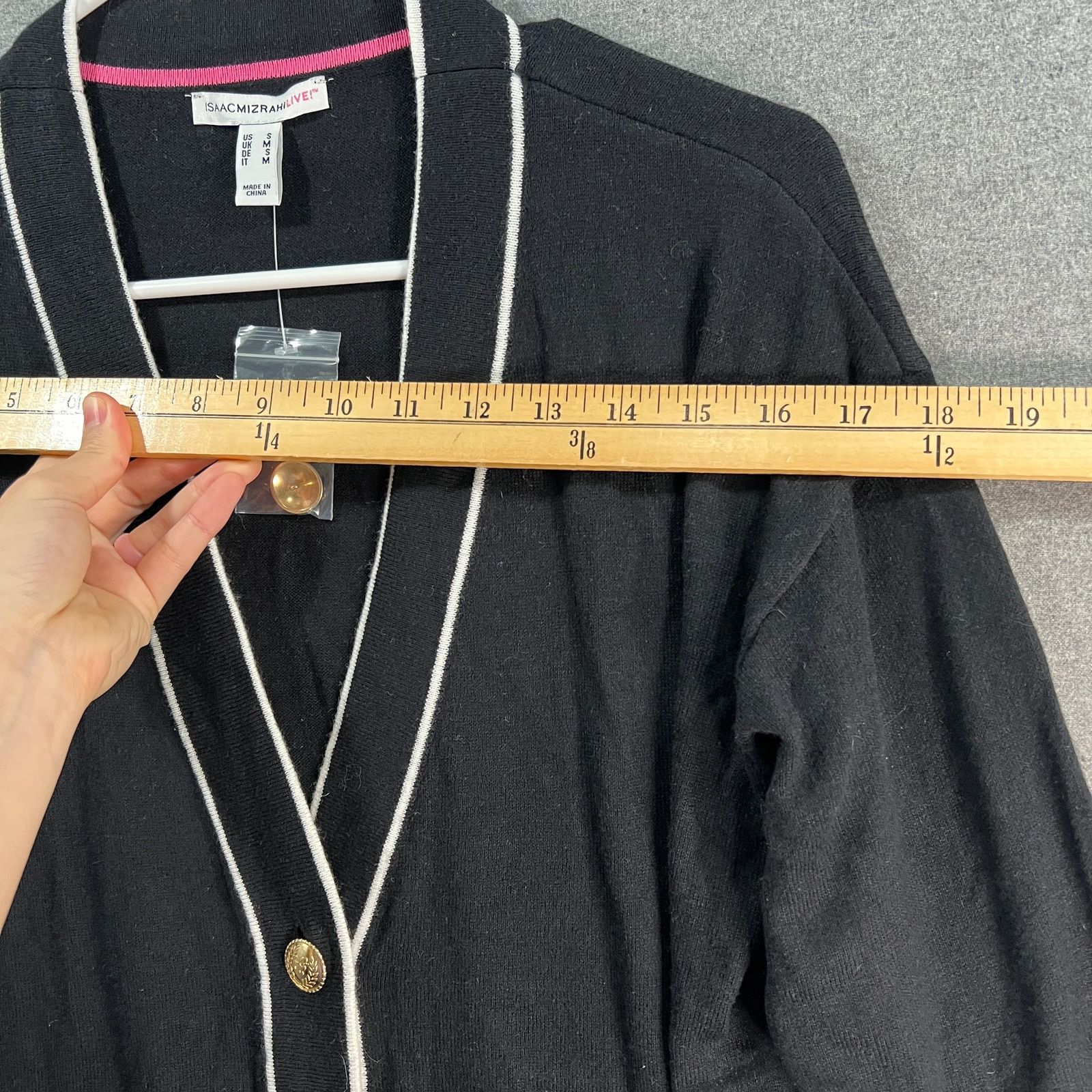 Isaac Mizrahi Isaac Mizrahi Live! Relaxed Sweater Cardigan Size S / US 4 / IT 40 - 6 Thumbnail