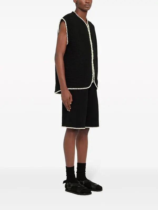 Jil Sander o1w1db10825 Shorts in Black Size US 30 / EU 46 - 3 Thumbnail