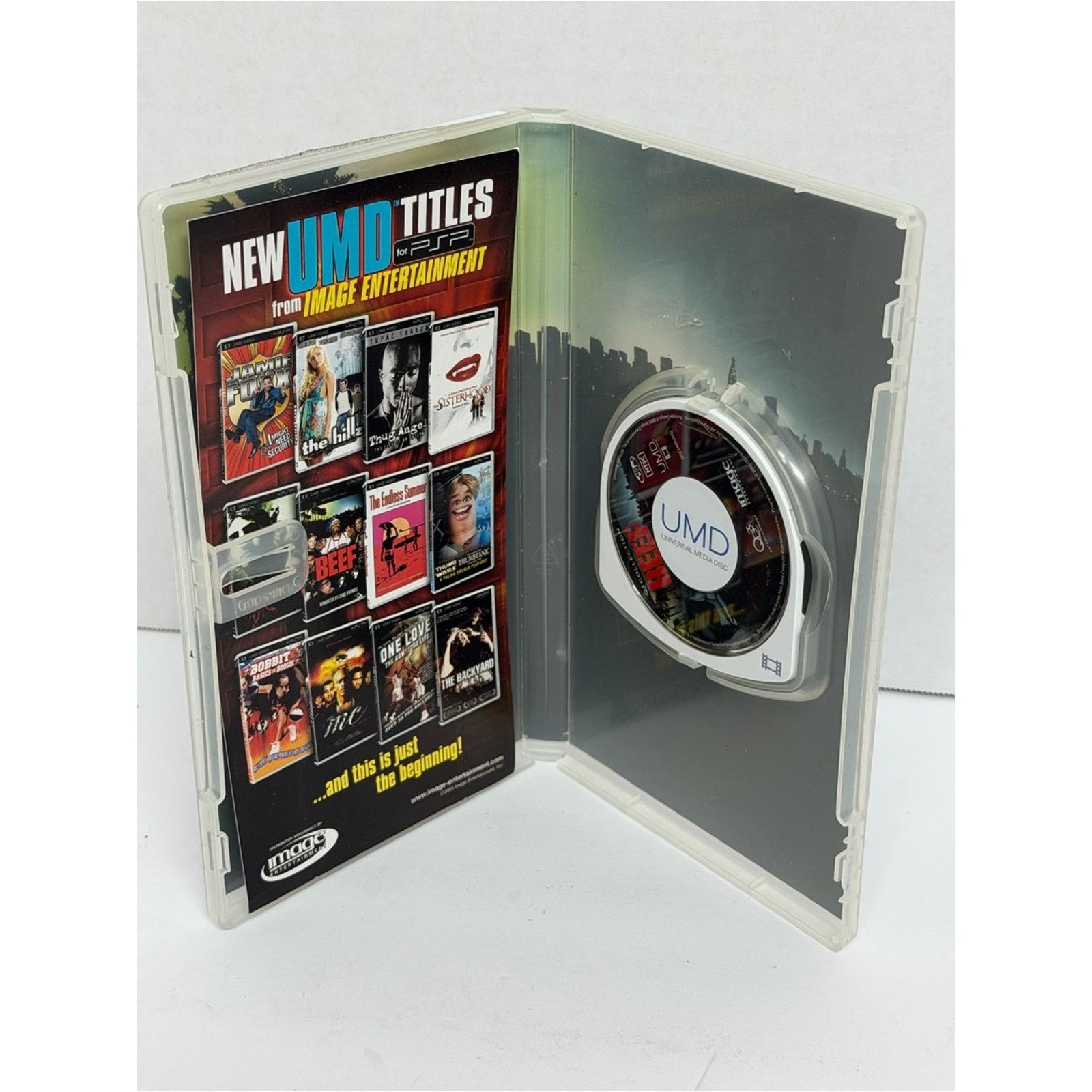 Other Beef (UMD-Movie, 2005) Works Sony Playstation Portable PSP Size ONE SIZE - 3 Thumbnail