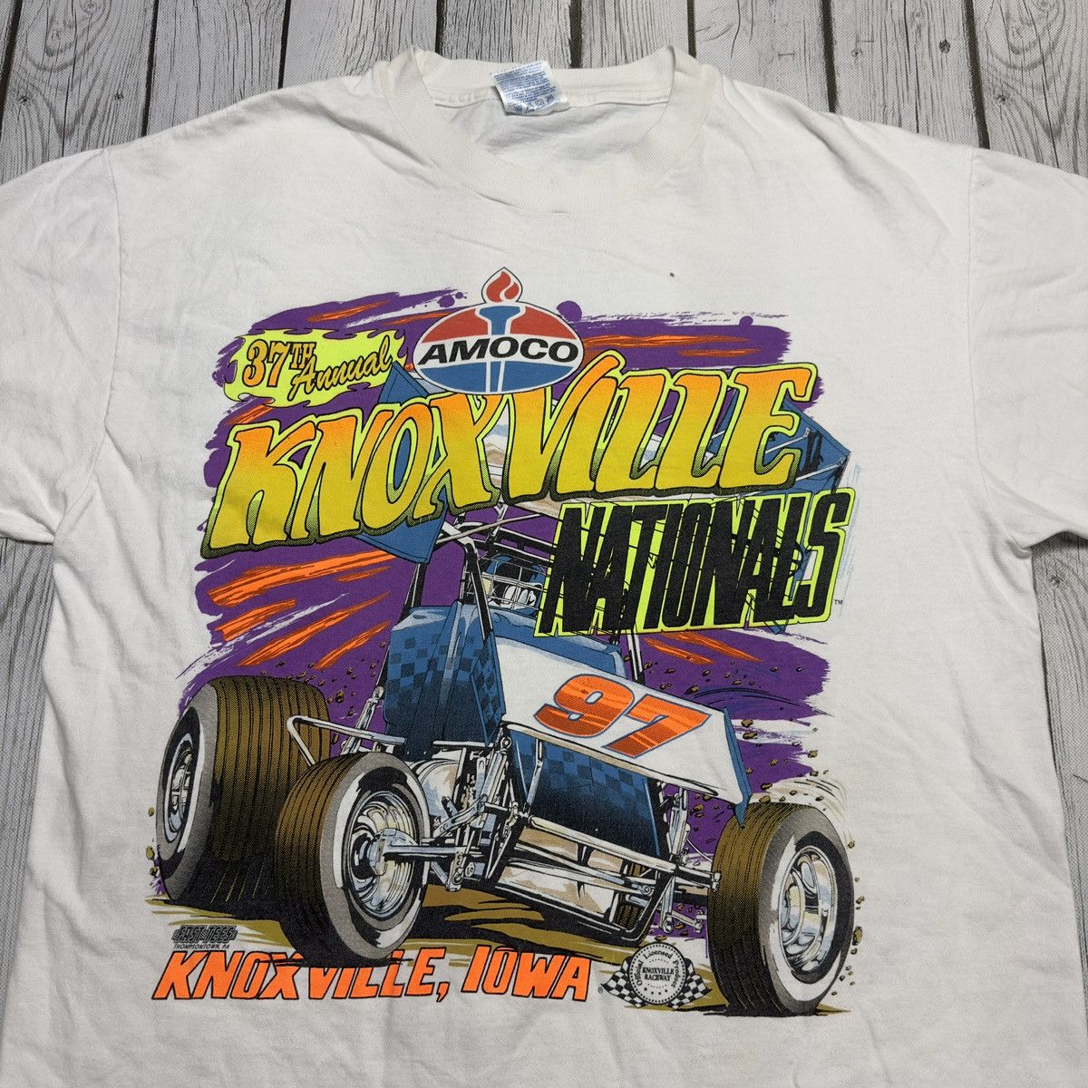 Hanes × Vintage Vintage Racing tee Size US L / EU 52-54 / 3 - 3 Thumbnail