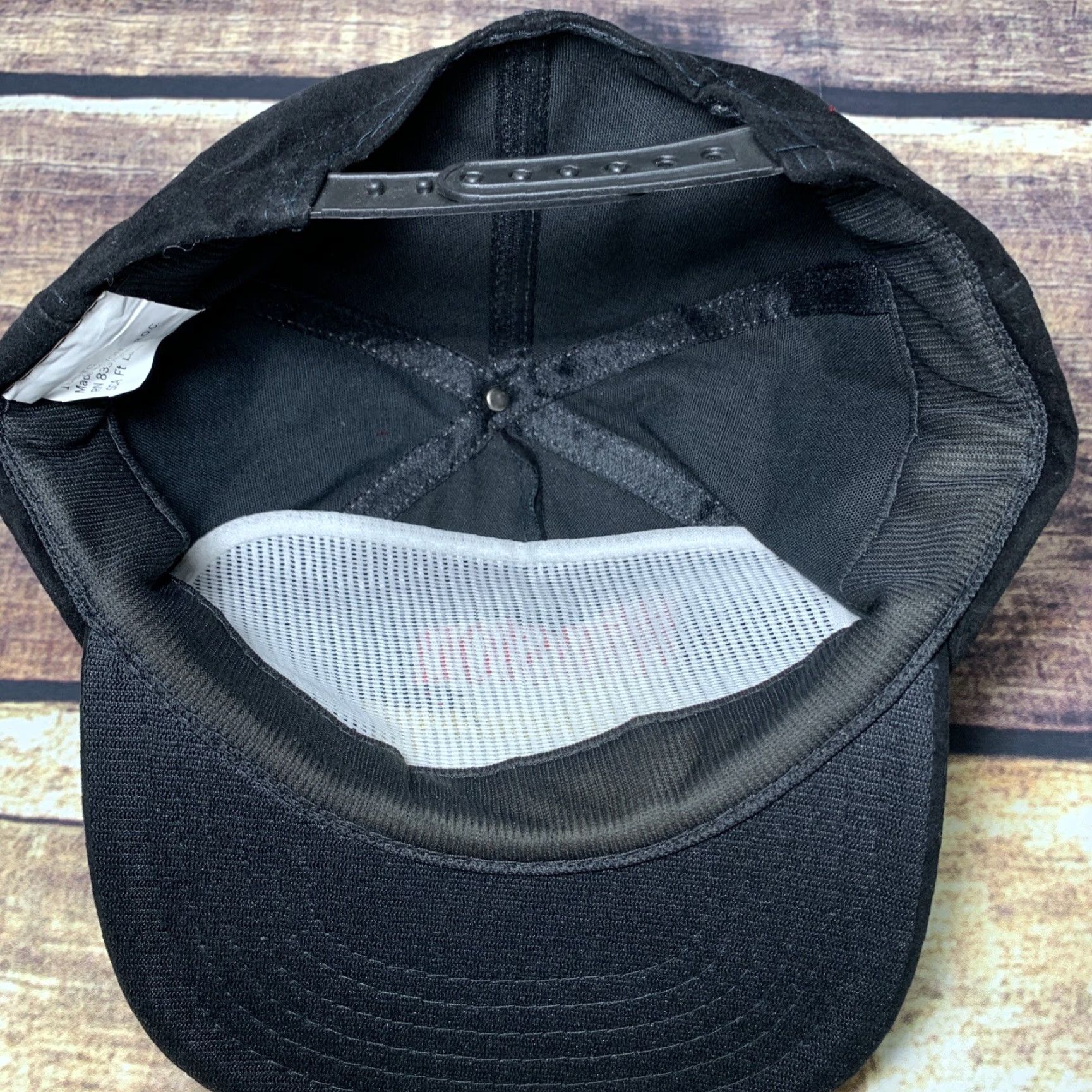 Vintage VINTAGE Winston Racing Team Velvet Embroidered Trucker Hat Snapback Retro Cap Nike Size ONE SIZE - 6 Thumbnail