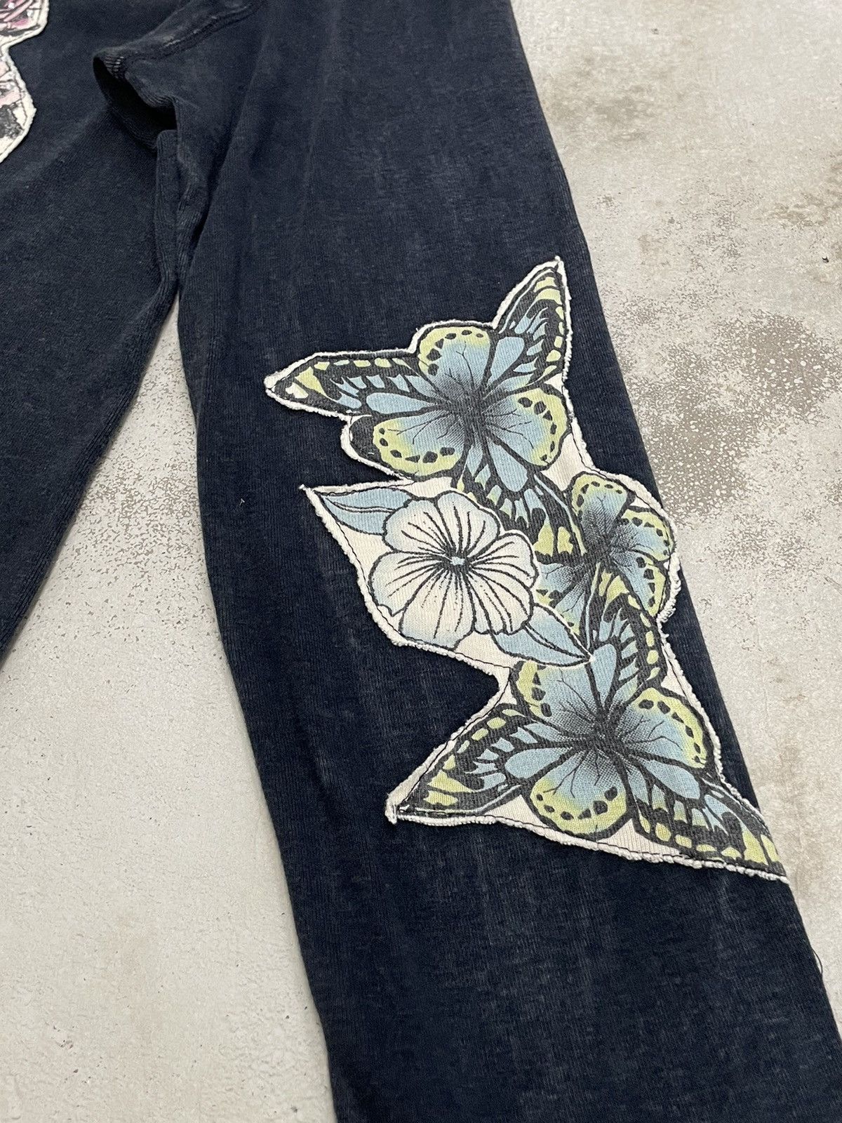 20471120 Faded Vanilla Sugar Patch Affliction Bondage Button Tee Size US M / EU 48-50 / 2 - 4 Thumbnail