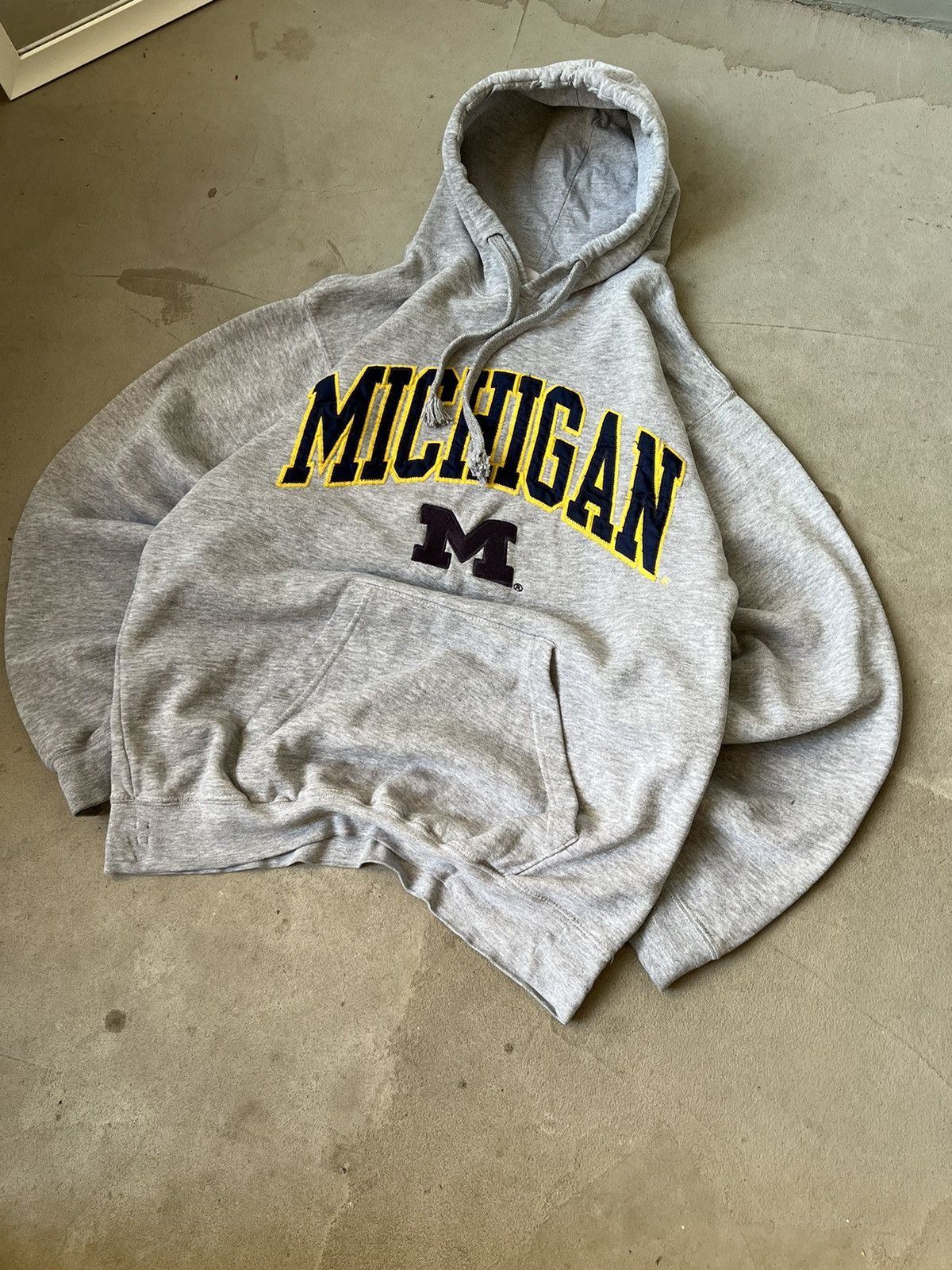 Vintage Vintage hoodie 90s Michigan reebok vintage Size US M / EU 48-50 / 2 - 4 Thumbnail