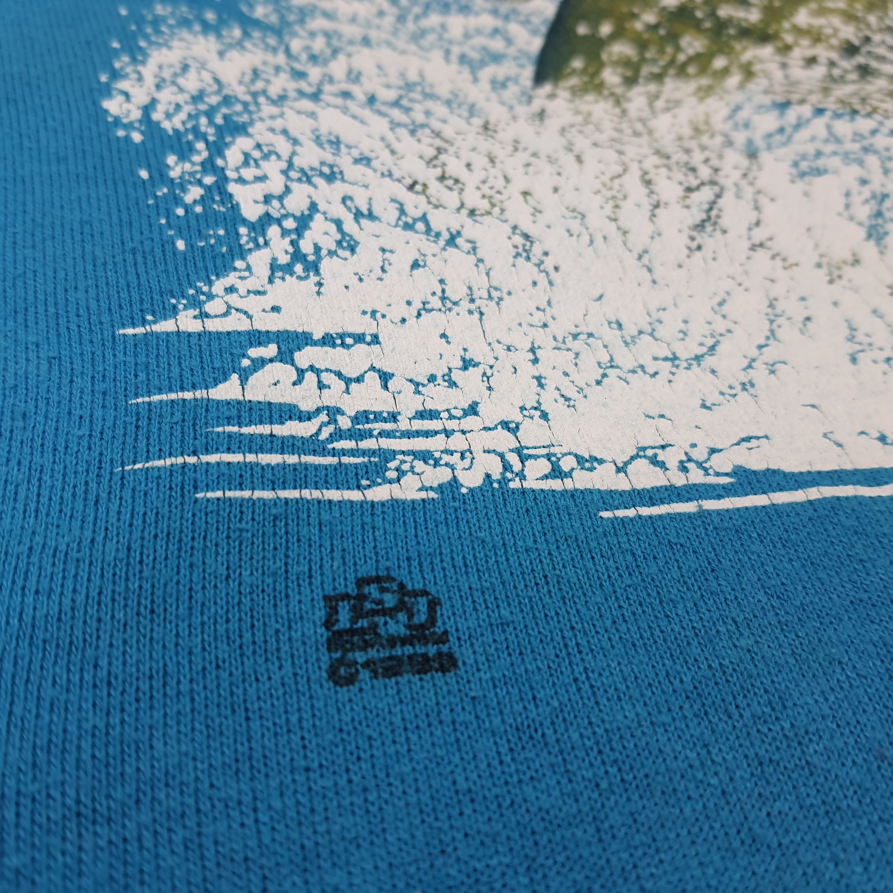Jerzees Vintage Fishing Art 90s Sweatshirt C225N3 Size US M / EU 48-50 / 2 - 3 Thumbnail