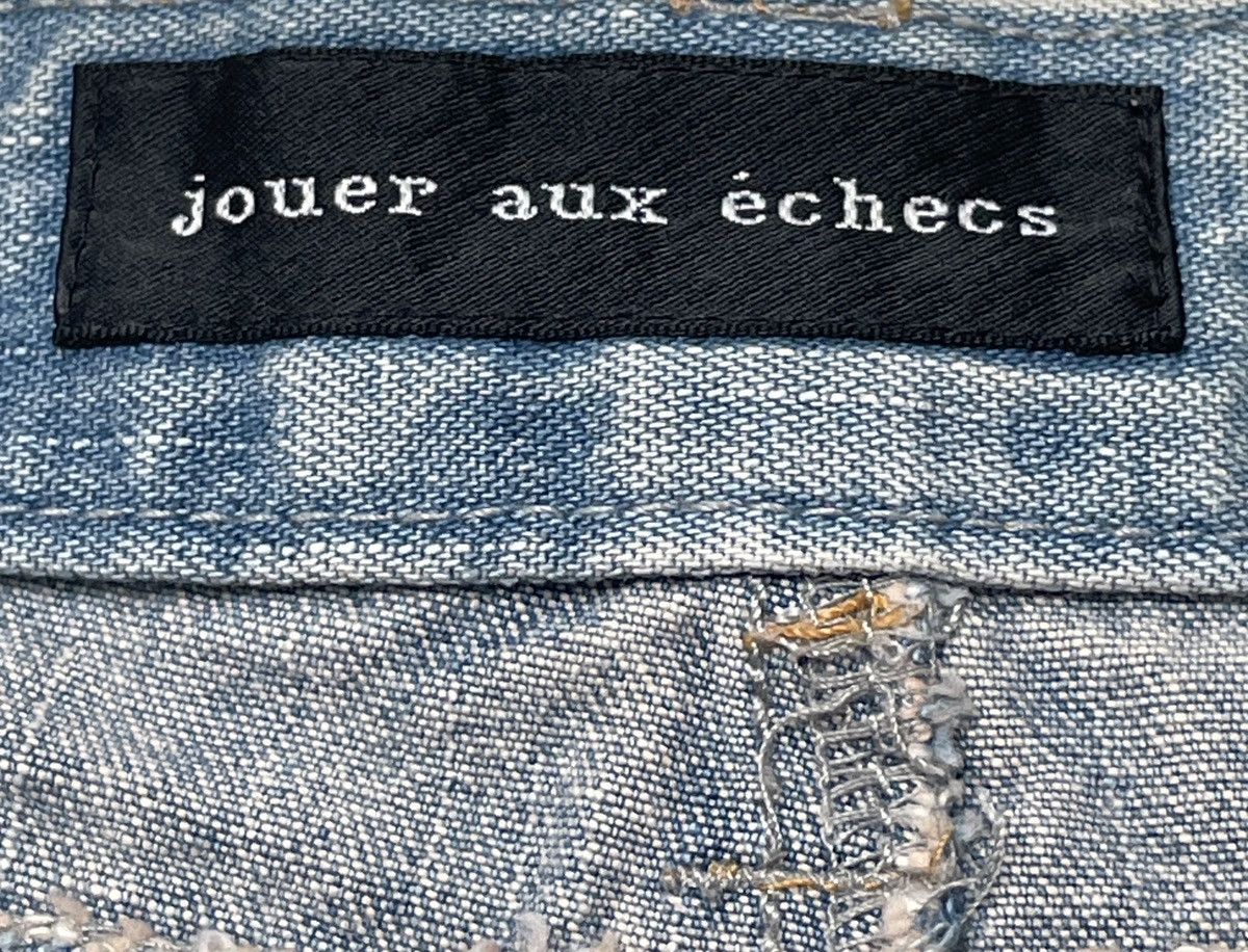 Japanese Brand × Vintage Vintage Japanese Brand Jouer Aux Echecs Flared Jeans 1990s Size US 30 / EU 46 - 10 Thumbnail