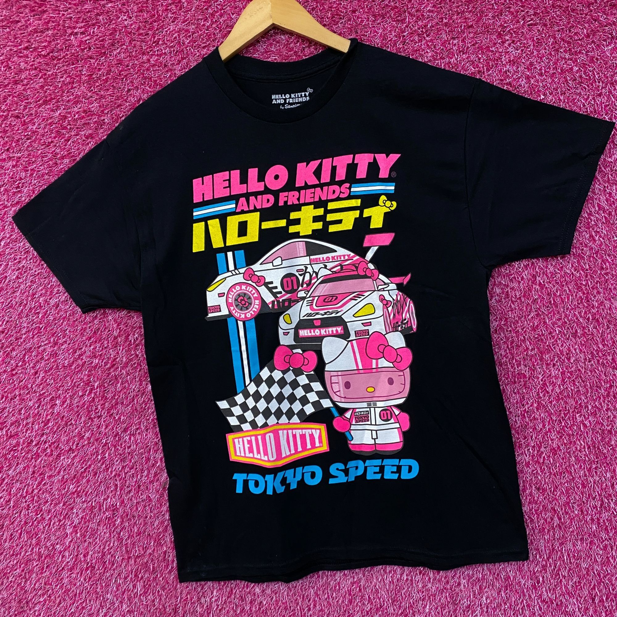 Other Sanrio Hello Kitty And Friends Tokyo Speed Race Kawaii T-Shi Size US L / EU 52-54 / 3 - 3 Thumbnail