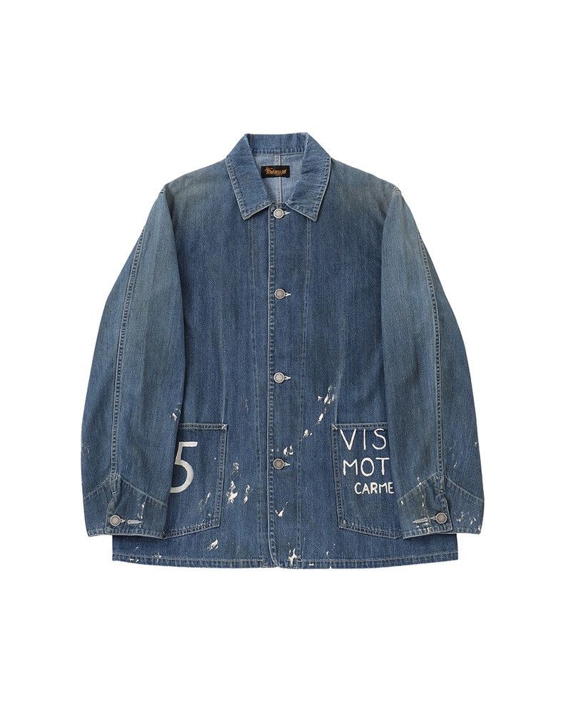 Visvim SS COVERALL JKT DMGD (VISVIM MOTORS CLUB) Size US L / EU 52-54 / 3 - 1 Thumbnail