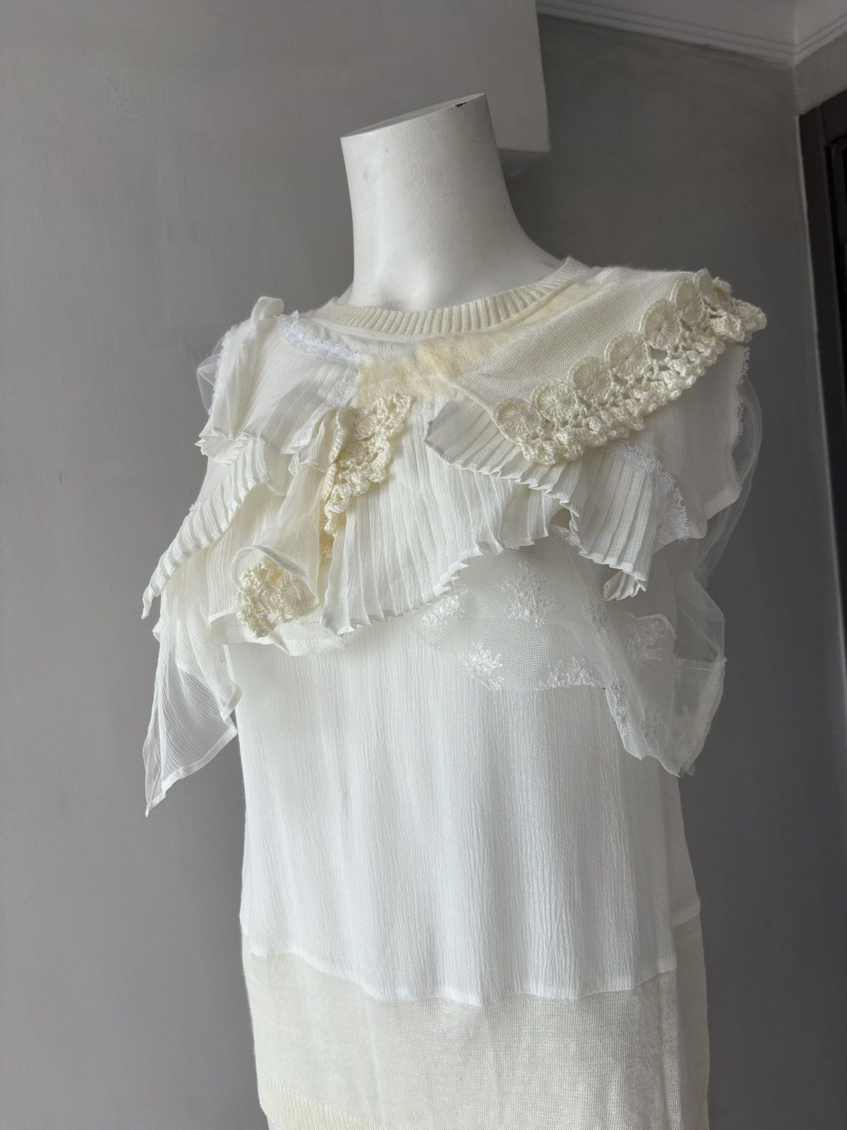 Vintage Vintage silk blouse Size L / US 10 / IT 46 - 6 Thumbnail