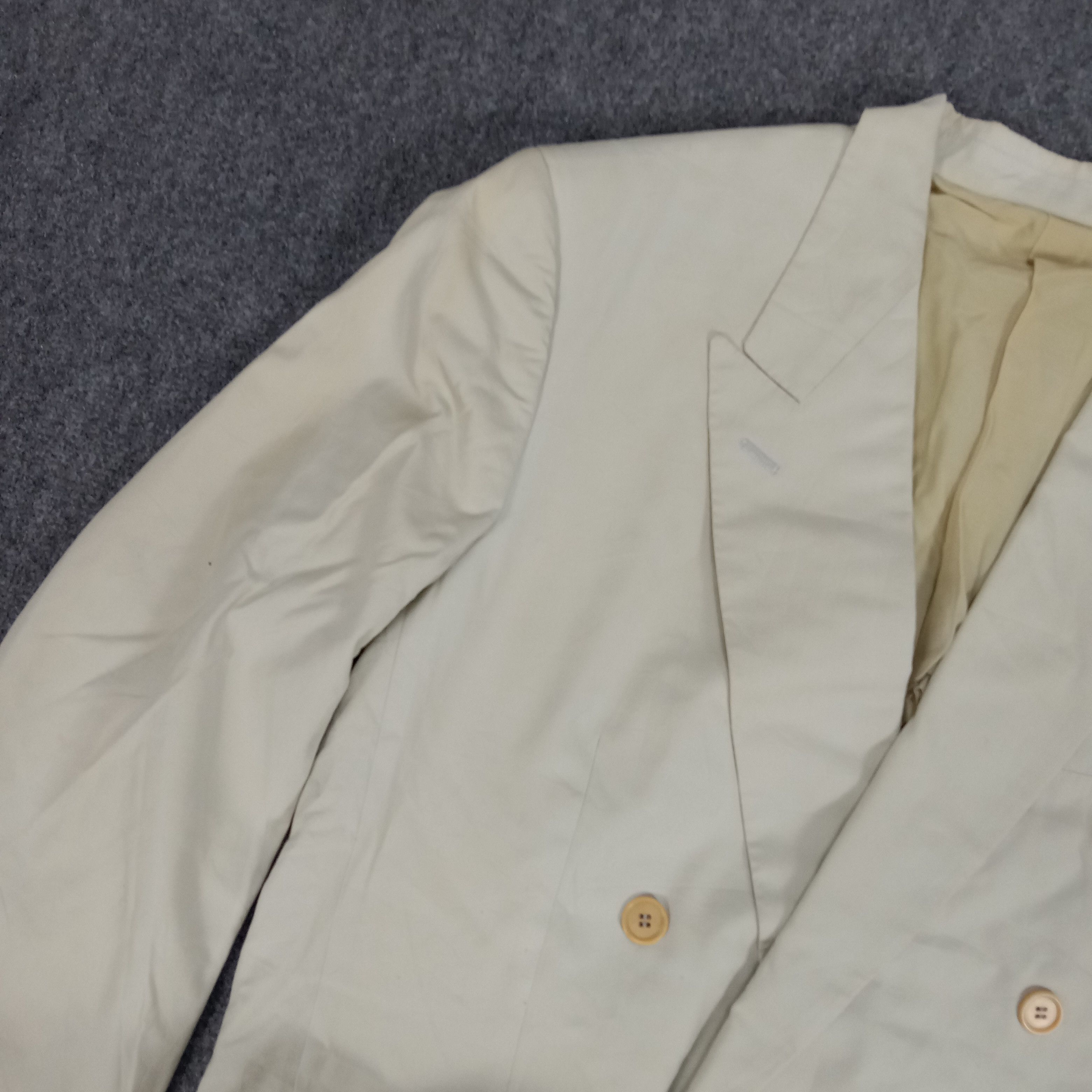 Issey Miyake × Vintage Issey Miyake Men Japanese Designer Blazer Coat Size 38S - 4 Thumbnail