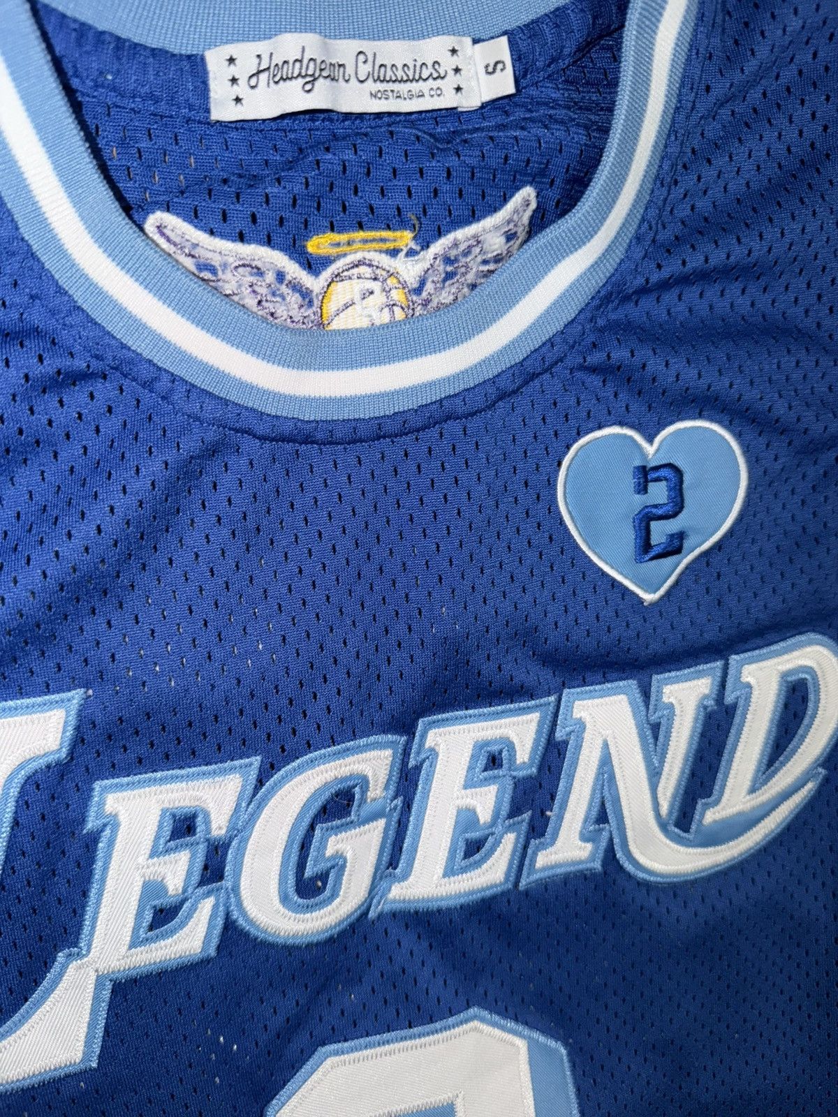 NBA Kobe Bryant Legend Dodger Blue #8 Headgear Classics Jersey Size US S / EU 44-46 / 1 - 7 Thumbnail