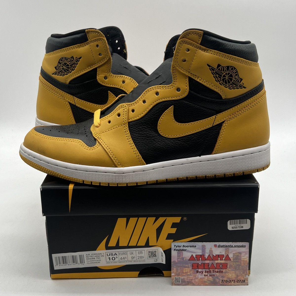 Nike Air Jordan 1 high pollen Size US 10.5 / EU 43-44 - 1 Thumbnail