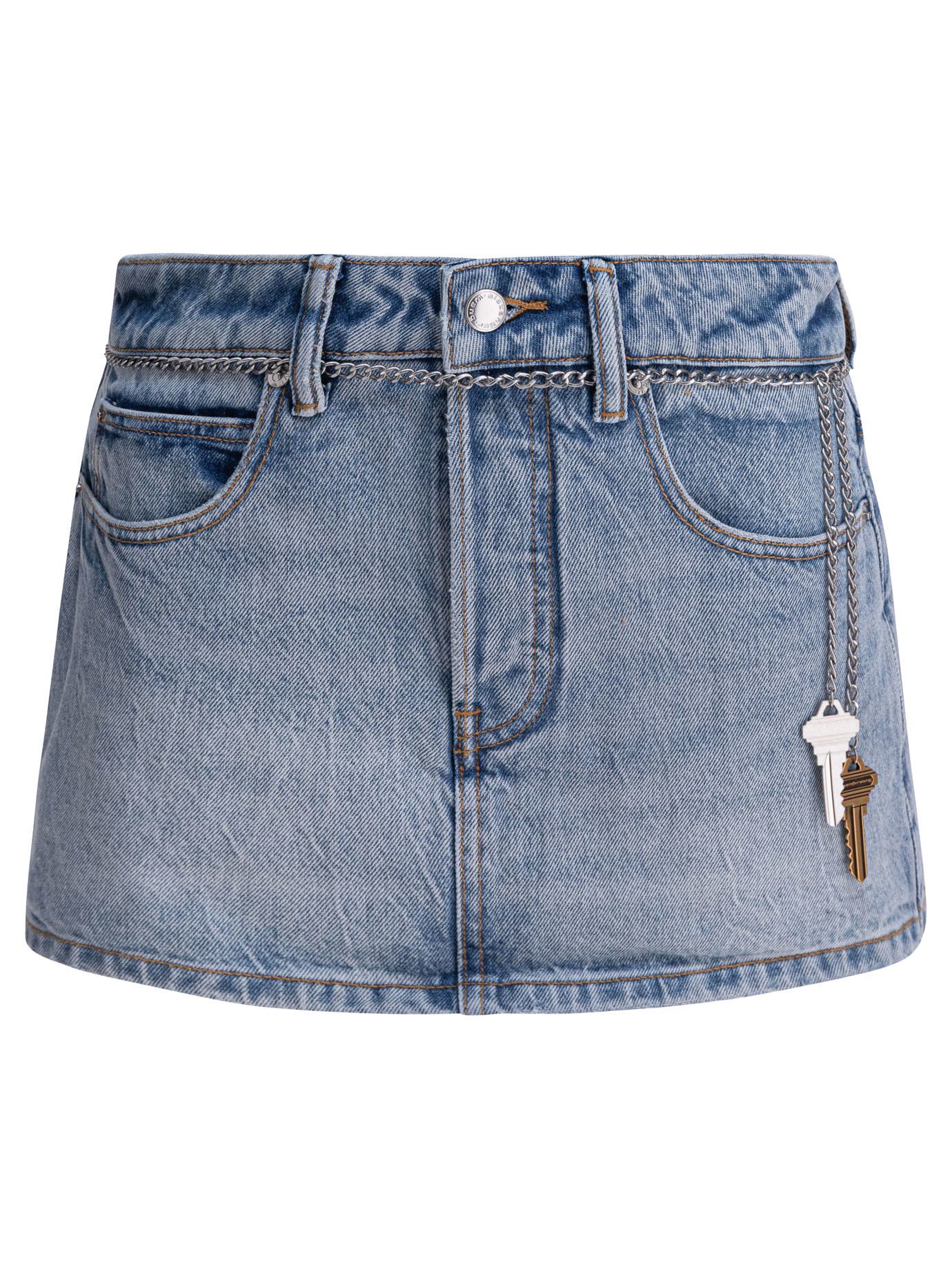 Alexander Wang Alexander Wang High Rise Skort With Chain