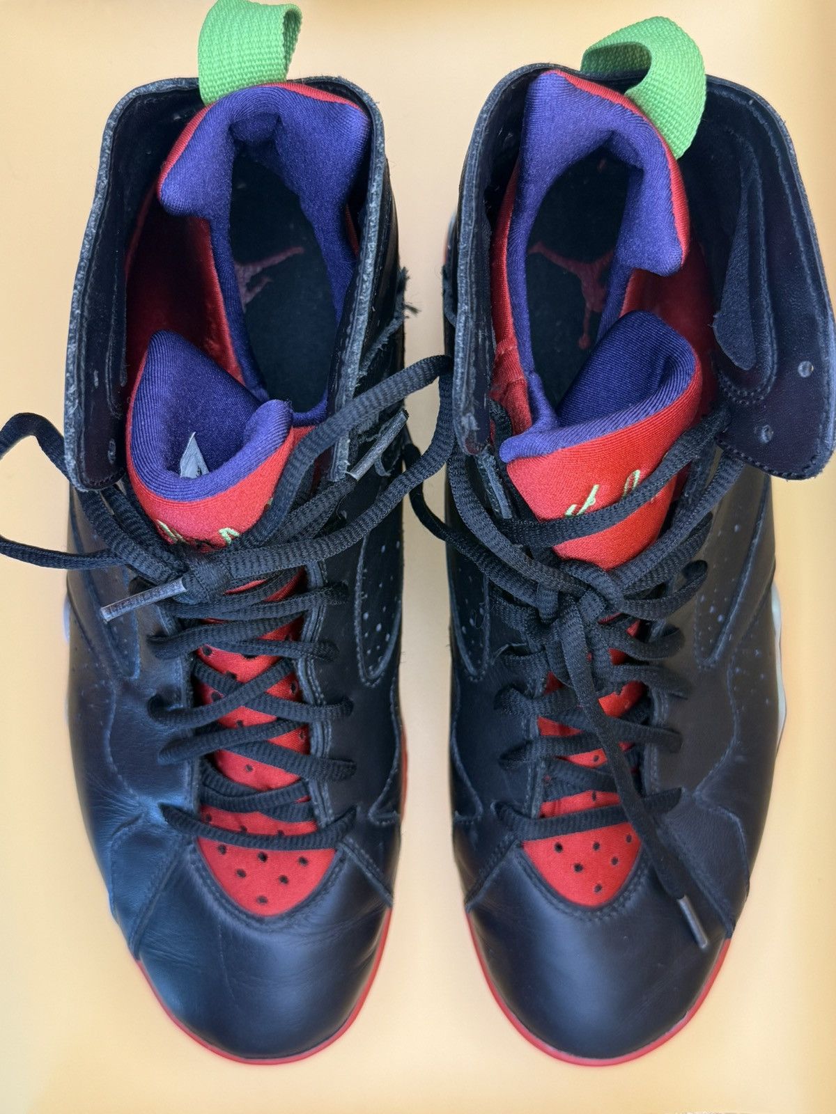Jordan Brand Nike Air Jordan 7 Retro Marvin the Martian Size 9.5 Size US 9.5 / EU 42-43 - 2 Thumbnail
