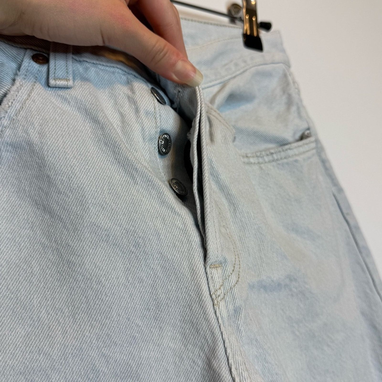 Levi's Levi’s 501 Original Cropped Jeans Vintage Inspired Size 26" / US 2 / IT 38 - 9 Thumbnail