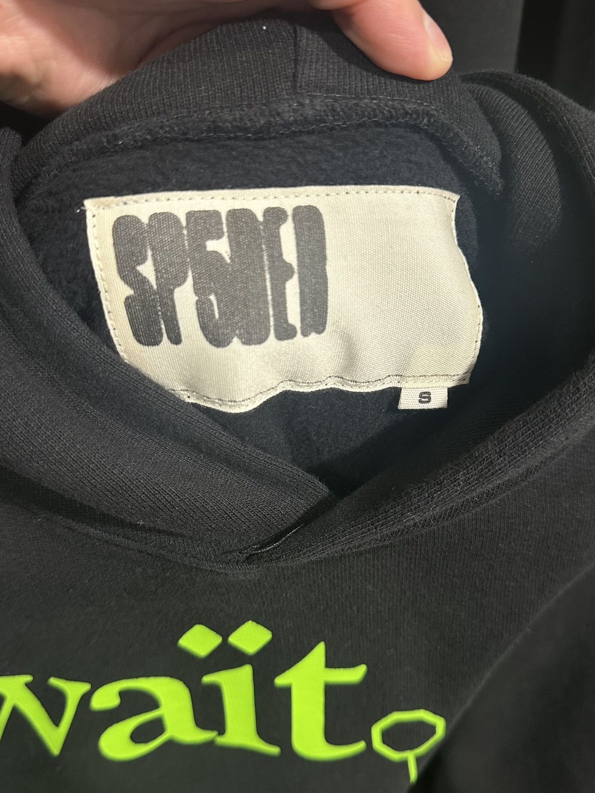 Sp5der Sp5der Wait hoodie Size US S / EU 44-46 / 1 - 4 Thumbnail