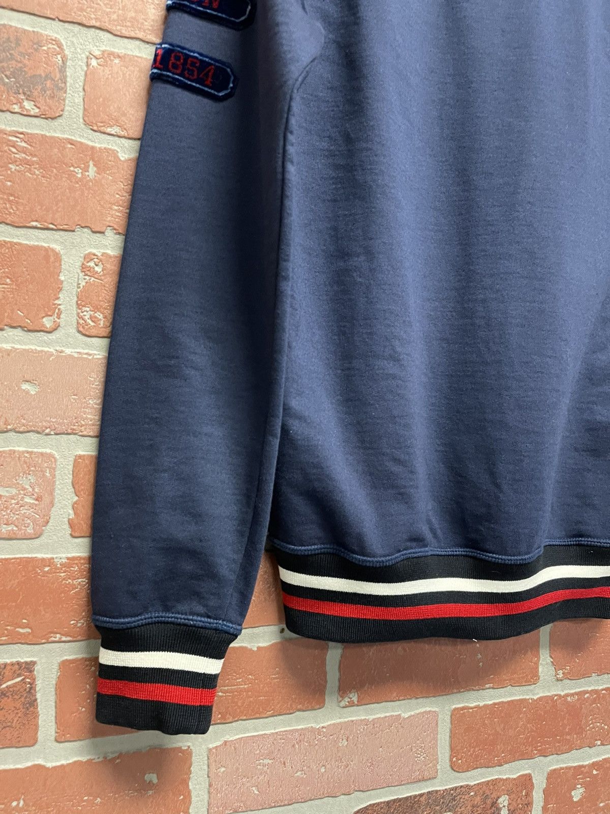 Louis Vuitton Size M - Louis Vuitton Malletier Crewneck Blue Size US M / EU 48-50 / 2 - 7 Thumbnail