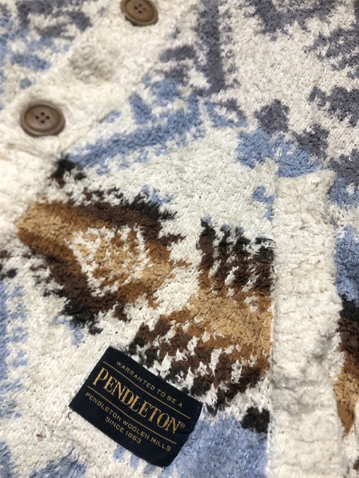 Native × Pendleton × Vintage Vintage Pendleton Native sweater knitwear Size US L / EU 52-54 / 3 - 6 Thumbnail
