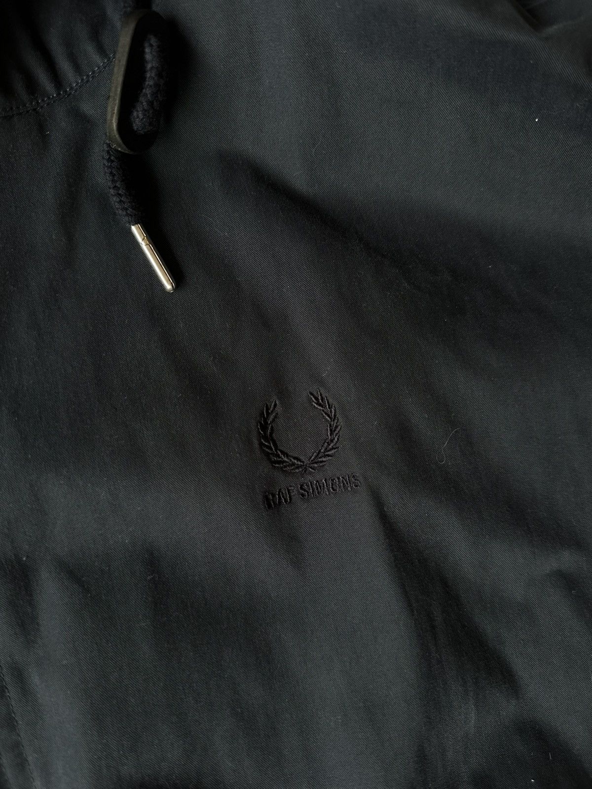 Fred Perry × Raf Simons RAF SIMONS X FRED PERRY PARKAS NAVY Size US XL / EU 56 / 4 - 8 Thumbnail