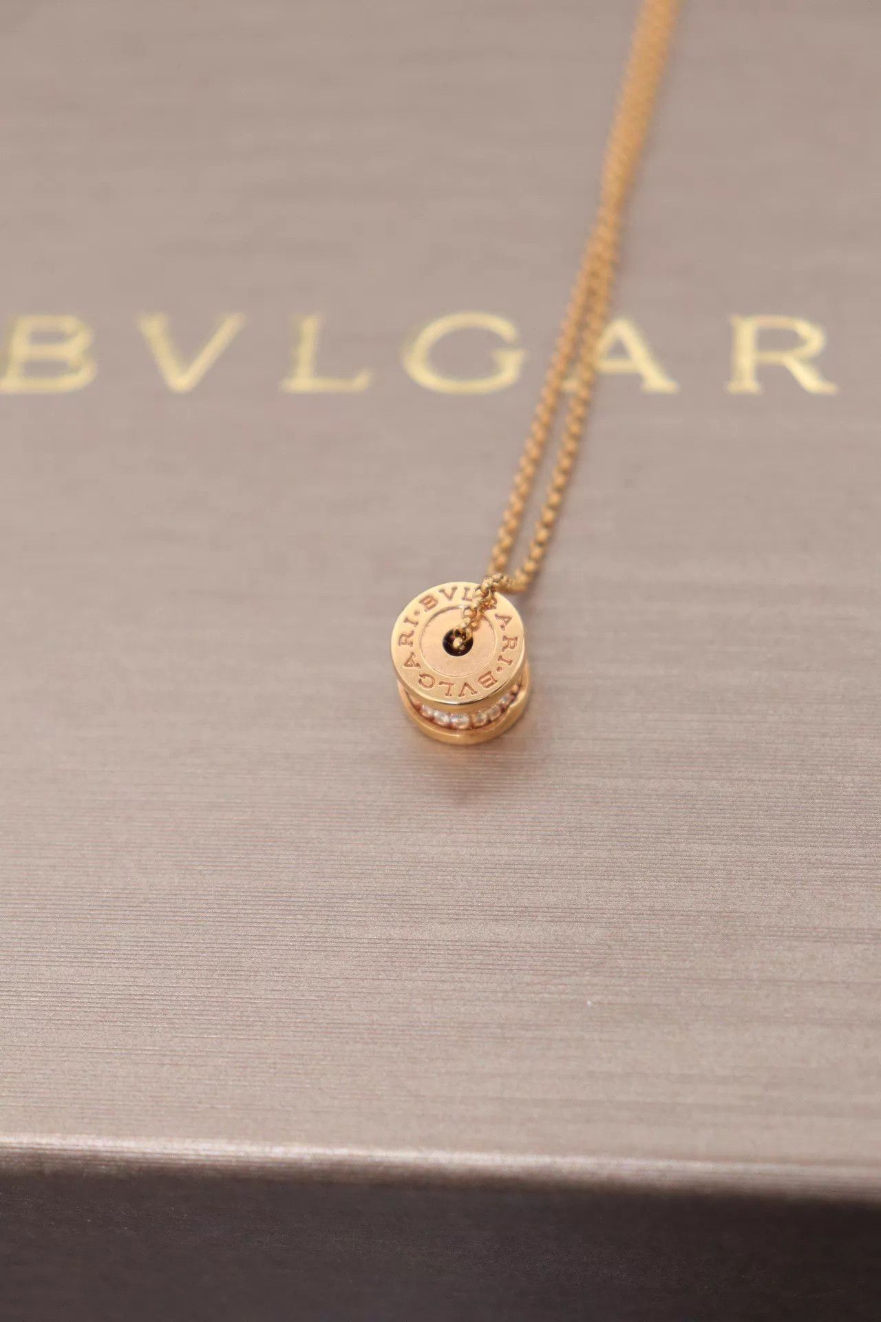 Bvlgari Bvlgari 18K RG Diamond Waist 44cm Necklace No Acc Size ONE SIZE - 5 Thumbnail
