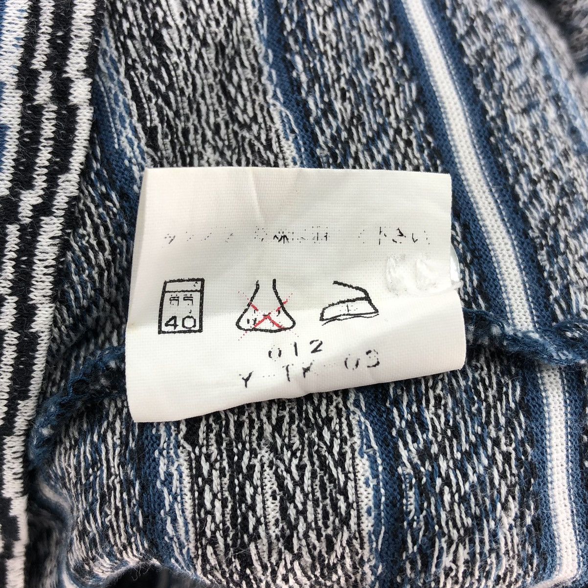 Christian Dior Monsieur Vintage 90's Christian Dior Monsieur Striped Polo T-Shirt Size US M / EU 48-50 / 2 - 16 Thumbnail