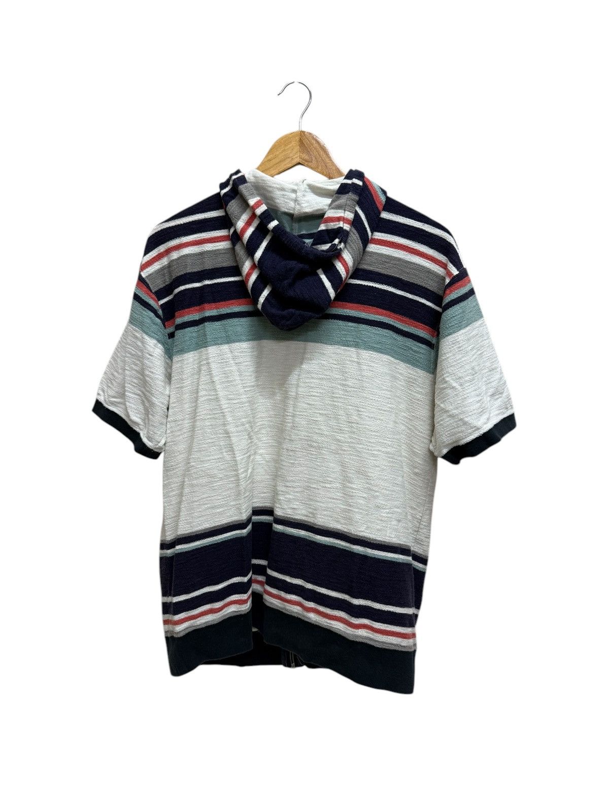 Japanese Brand Power to the people culture mix Short Sleeve Sweater Hoodie Size US M / EU 48-50 / 2 - 2 Thumbnail