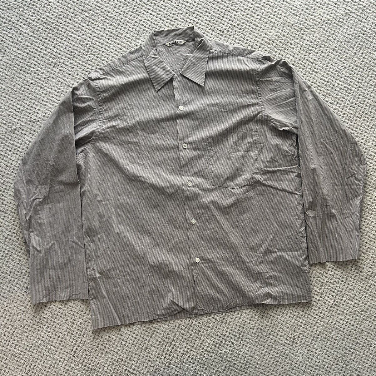 トップス AURALEE SELVEDGE WEATHER CLOTH SHIRTS AURALEE -Selvedge Weather Cloth Shirts- | twelve blog