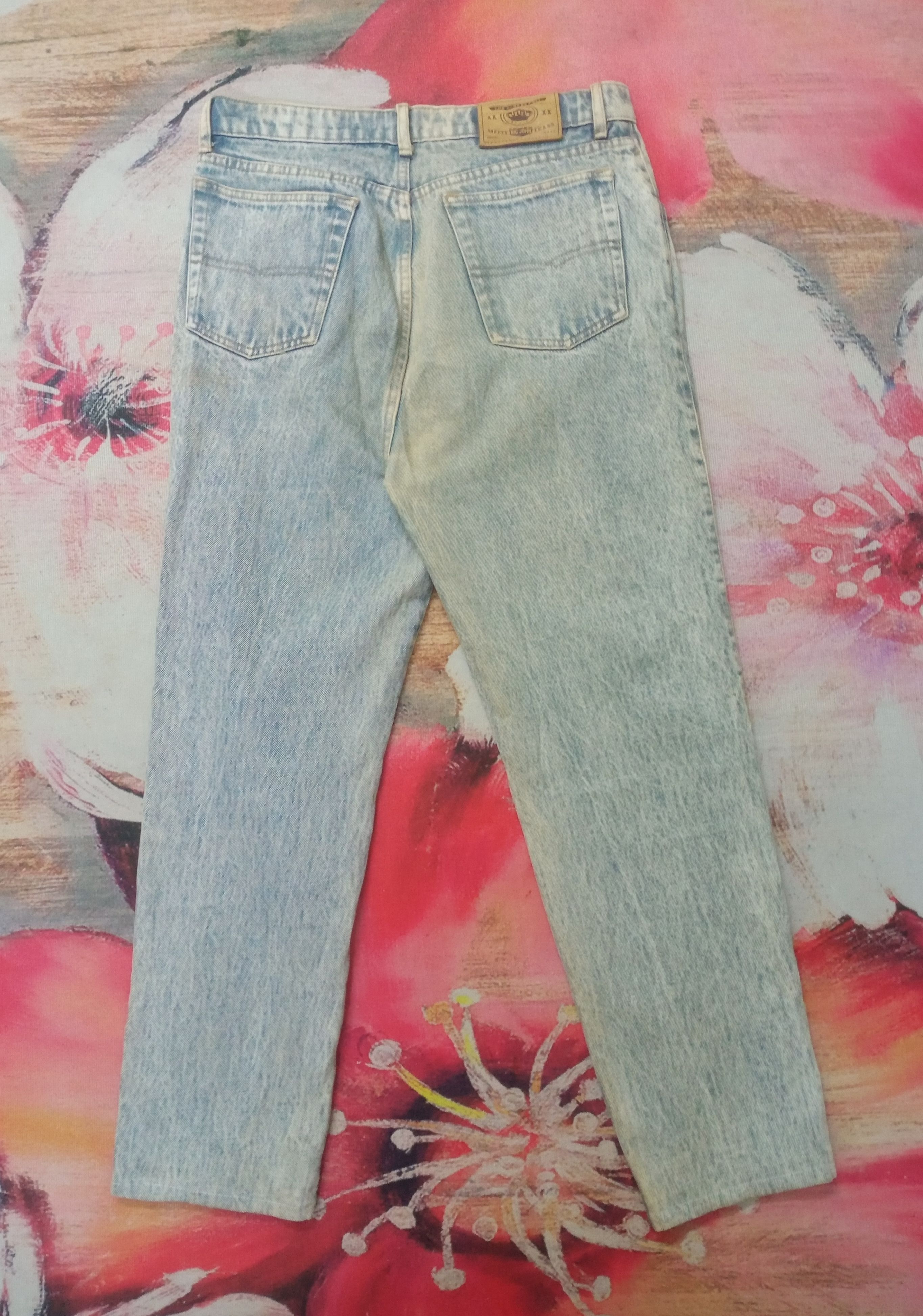 Big John Rare Vintage 90s Big John Loose Washed Denim Size US 30 / EU 46 - 4 Thumbnail