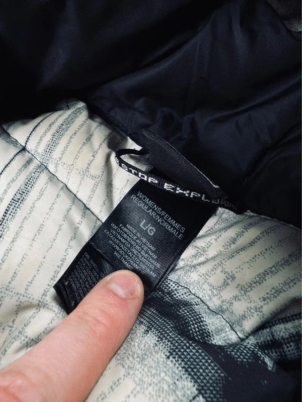 The North Face The North Face Nuptse 600 L Black TNF Down Jacket Size L / US 10 / IT 46 - 7 Thumbnail